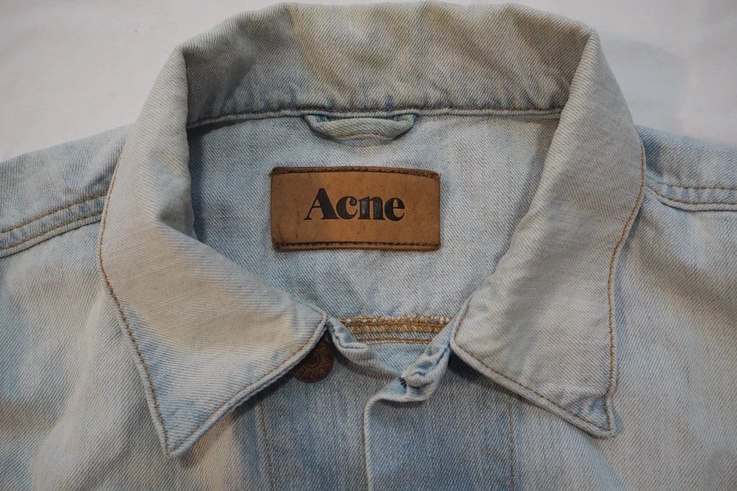 Acne Studios Light Blue Denim Jacket Rare | Grailed