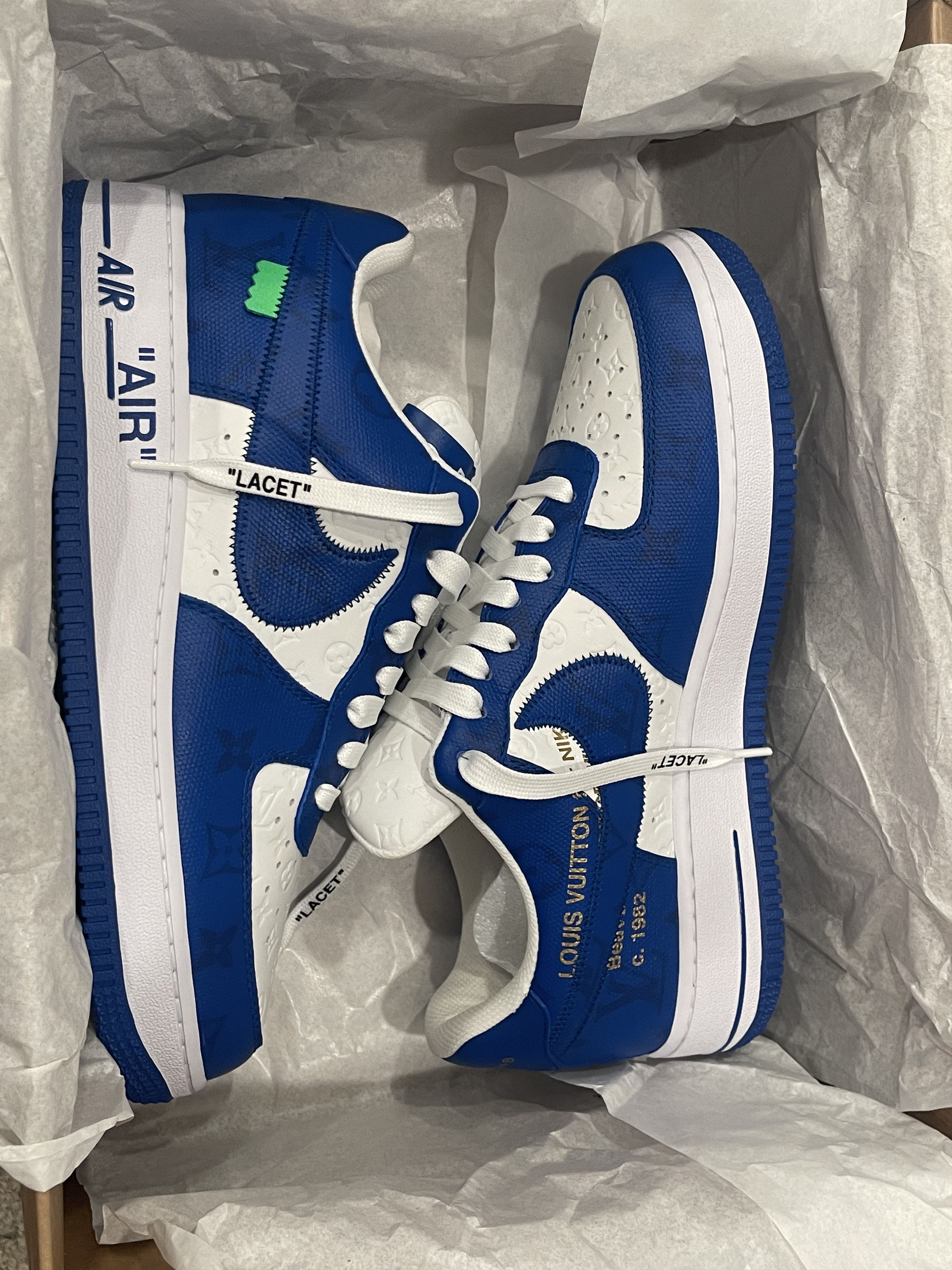 virgil abloh air force 1 blue