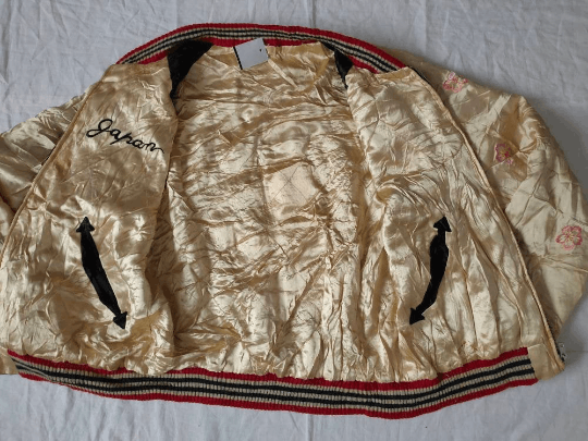 Japanese Brand Vintage Sukajan Cropped Head Reversible Embroider Geisha Size US S / EU 44-46 / 1 - 5 Thumbnail