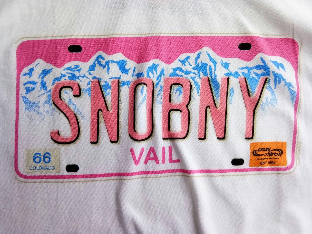 Other Vintage Crazy Shirts Hawai'i Original Snobny Vail T-Shirts Size US S / EU 44-46 / 1 - 4 Thumbnail