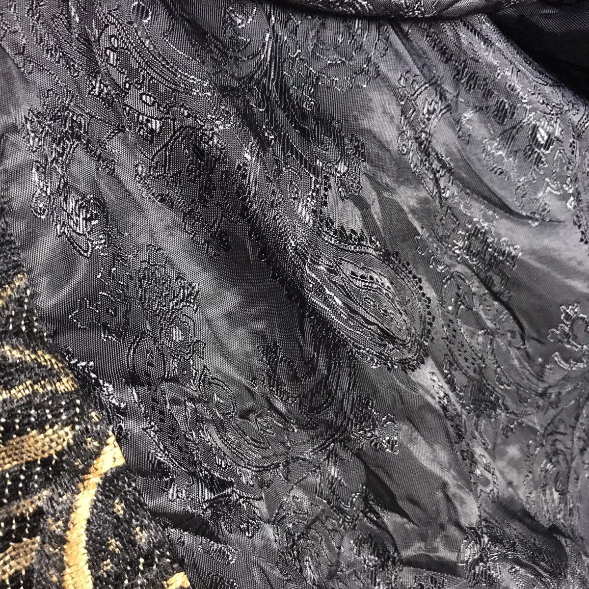 Japanese Brand Unseld full pairsley embroidered hooded zip up jacket Size US M / EU 48-50 / 2 - 7 Thumbnail