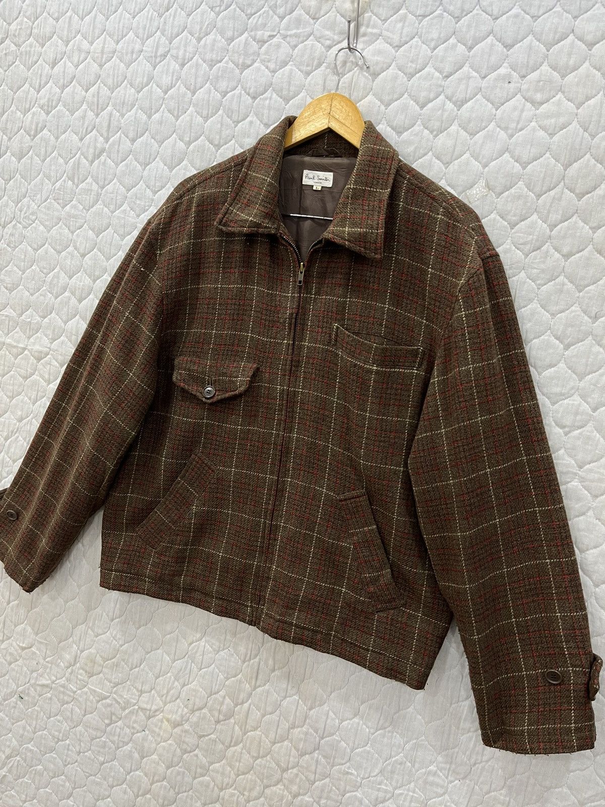 Paul Smith Nn🔥🔥 STEALS VINTAGE PAUL SMITH ZIPPER JACKET Size US M / EU 48-50 / 2 - 3 Thumbnail