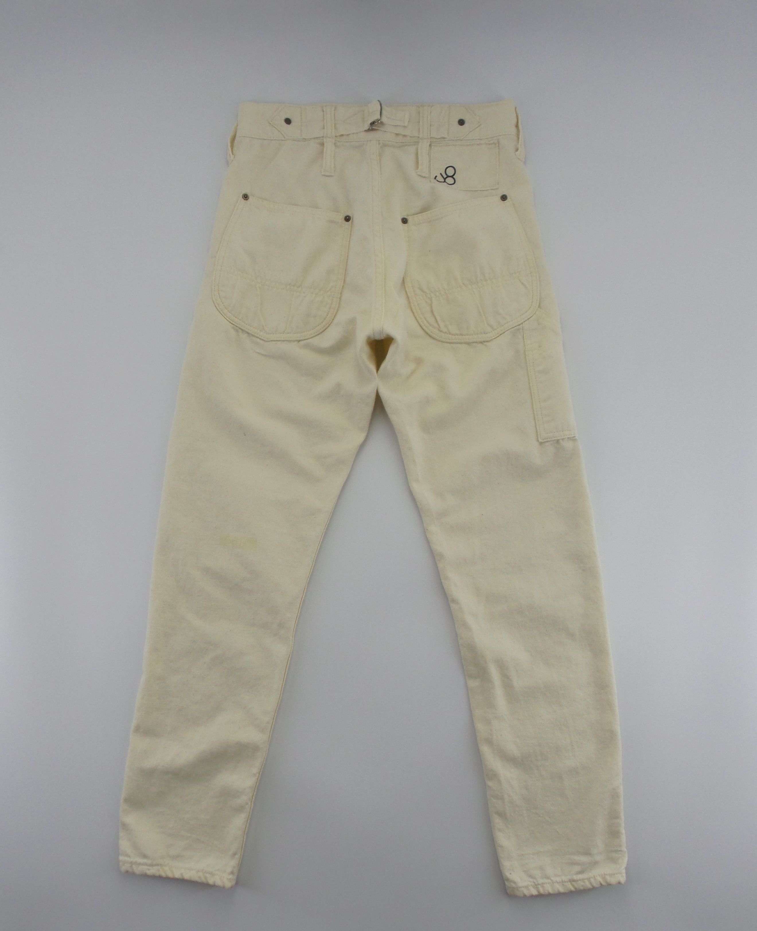 Japanese Brand × Johnbull J8 Johnbull Button Fly Carpenter Light Jeans Pants W28xL39 Size US 28 / EU 44 - 5 Thumbnail