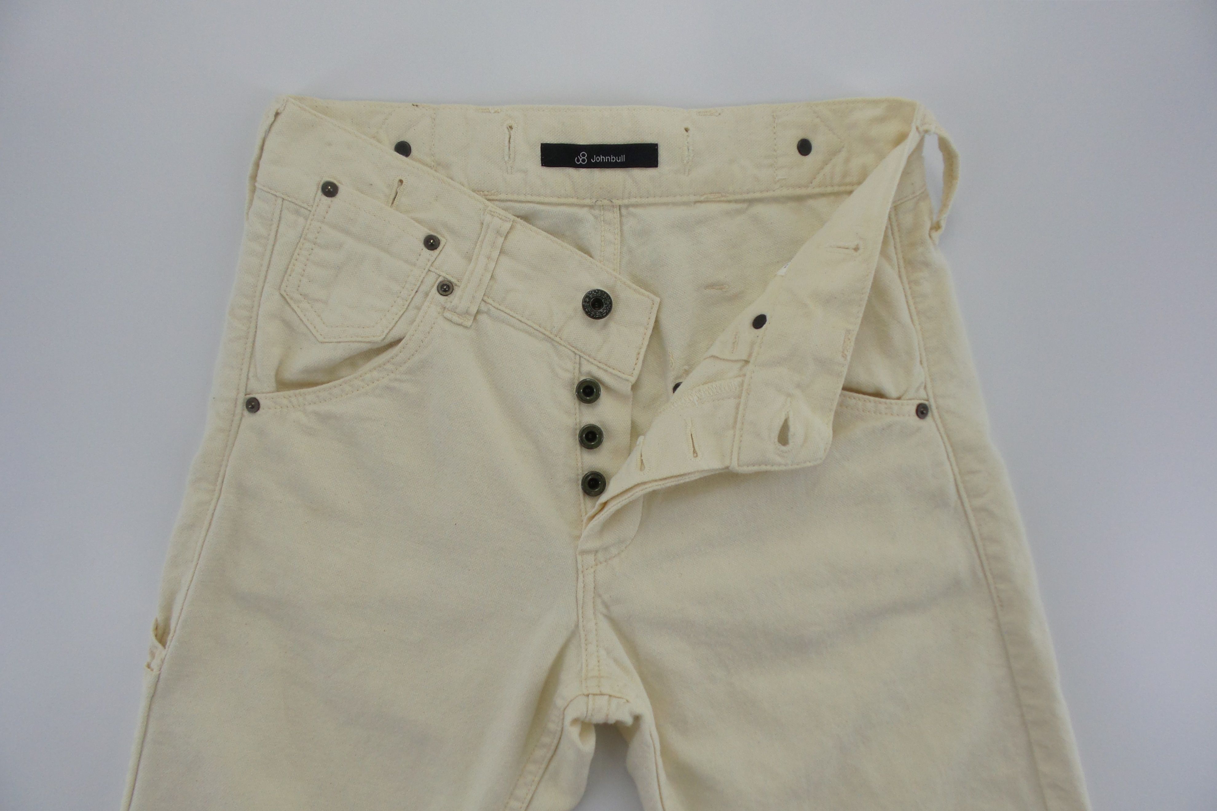 Japanese Brand × Johnbull J8 Johnbull Button Fly Carpenter Light Jeans Pants W28xL39 Size US 28 / EU 44 - 2 Thumbnail