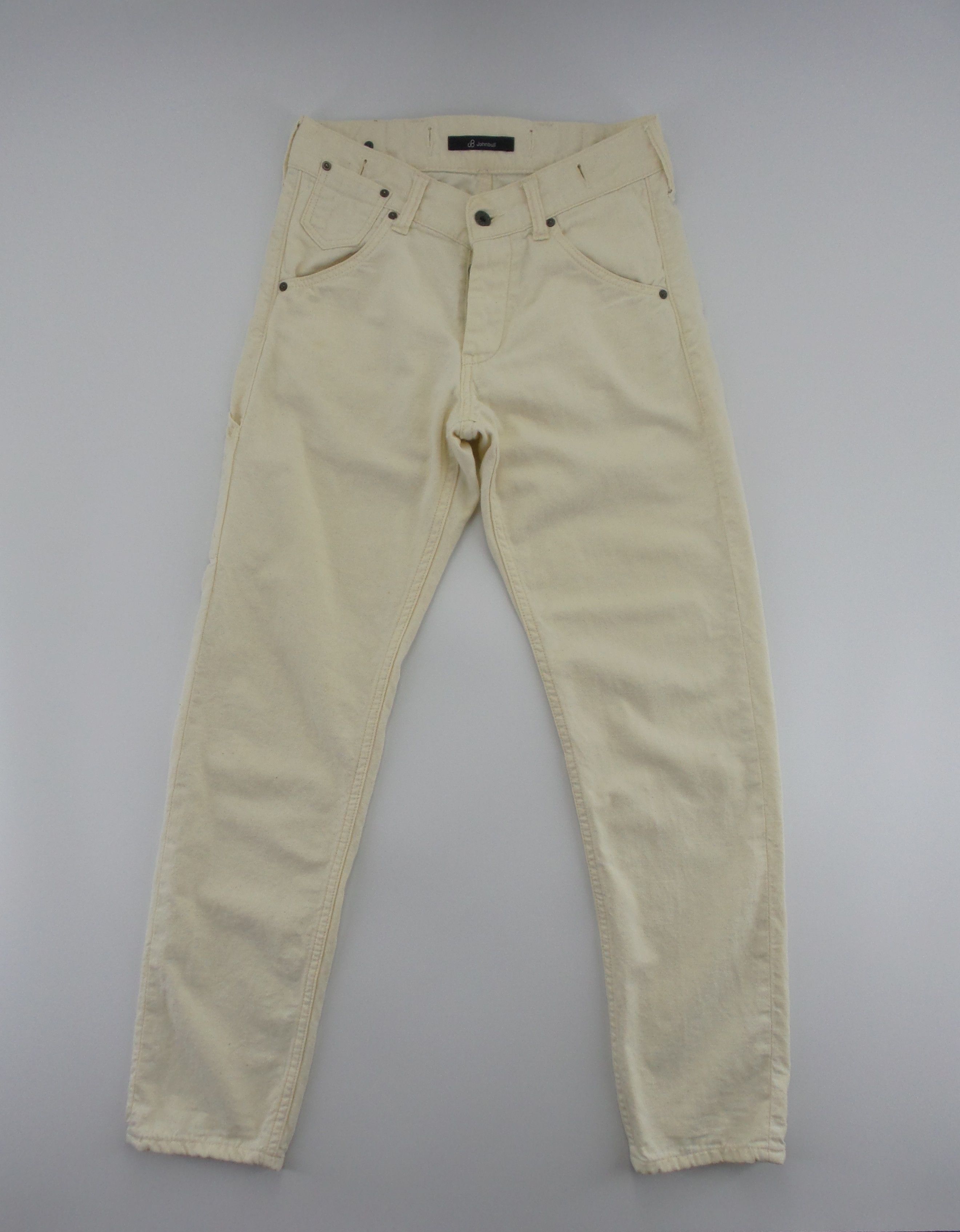 Japanese Brand × Johnbull J8 Johnbull Button Fly Carpenter Light Jeans Pants W28xL39 Size US 28 / EU 44 - 1 Thumbnail