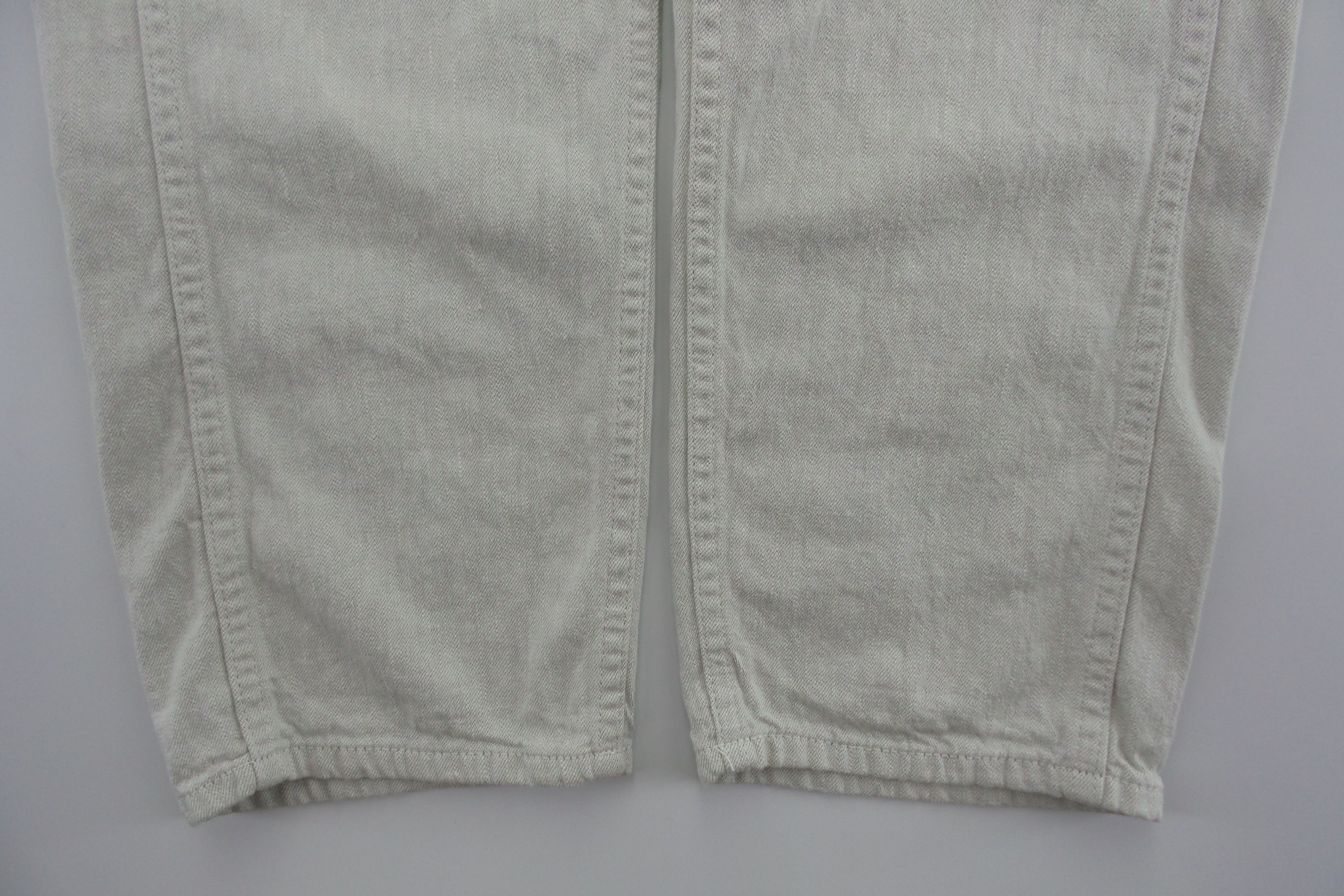 Japanese Brand × Johnbull J8 Johnbull Light Gray Button Fly Jeans Pants W27xL38 Size US 27 - 6 Thumbnail