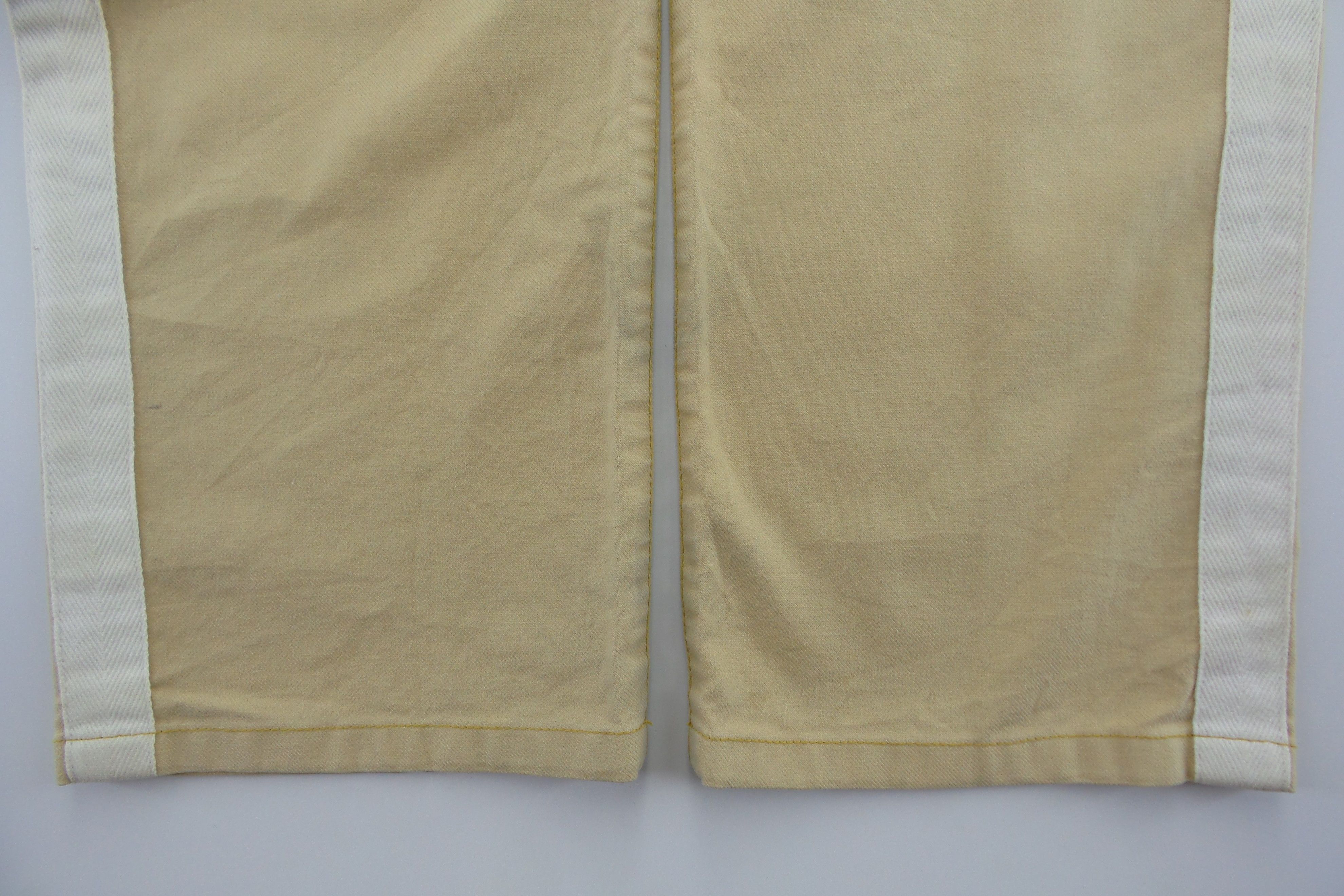 Japanese Brand Doarat Side Tape Beige Jeans Pants W30xL42.5 Size US 30 / EU 46 - 3 Thumbnail