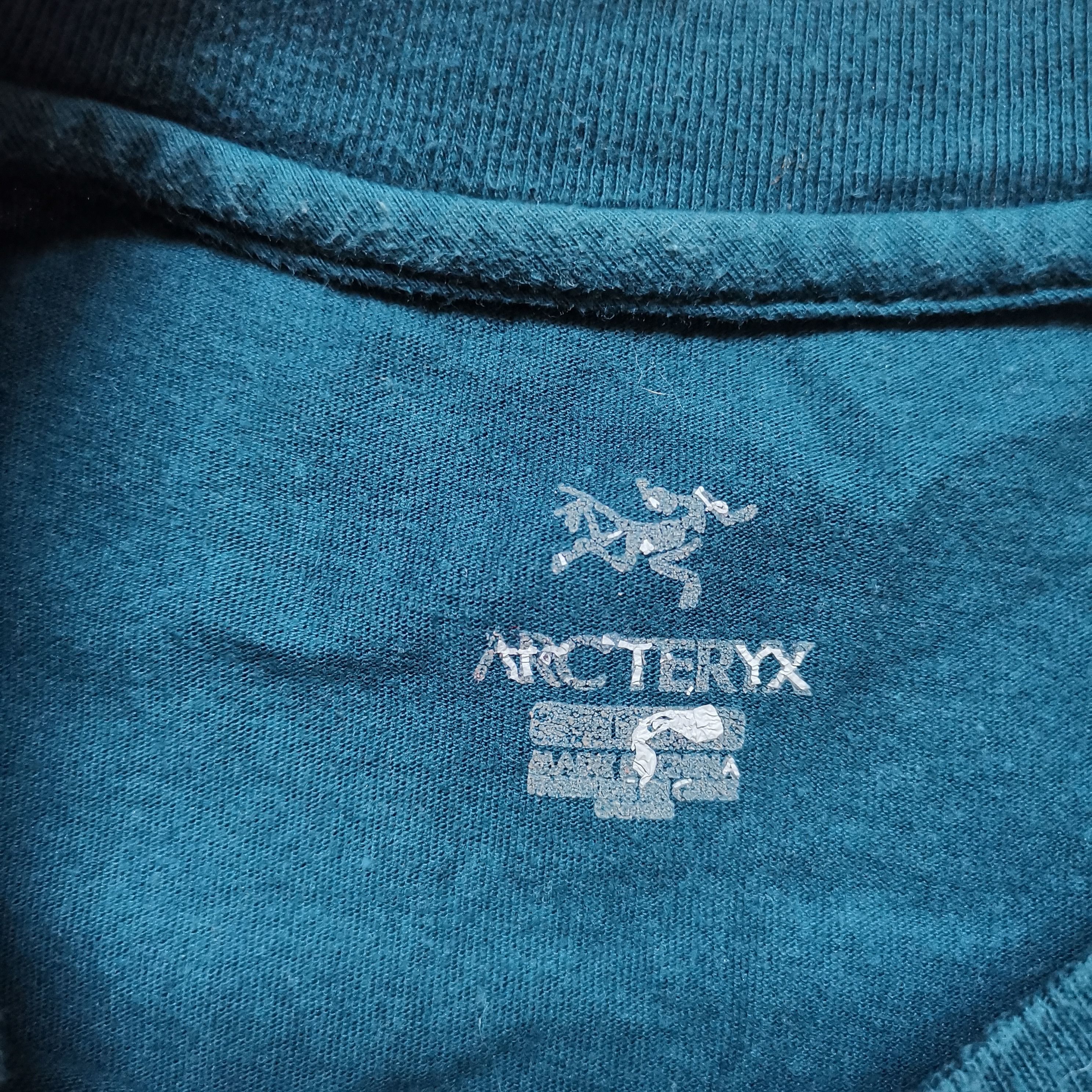 Arc'teryx Arcteryx green big logo t-shirt Size US L / EU 52-54 / 3 - 4 Thumbnail