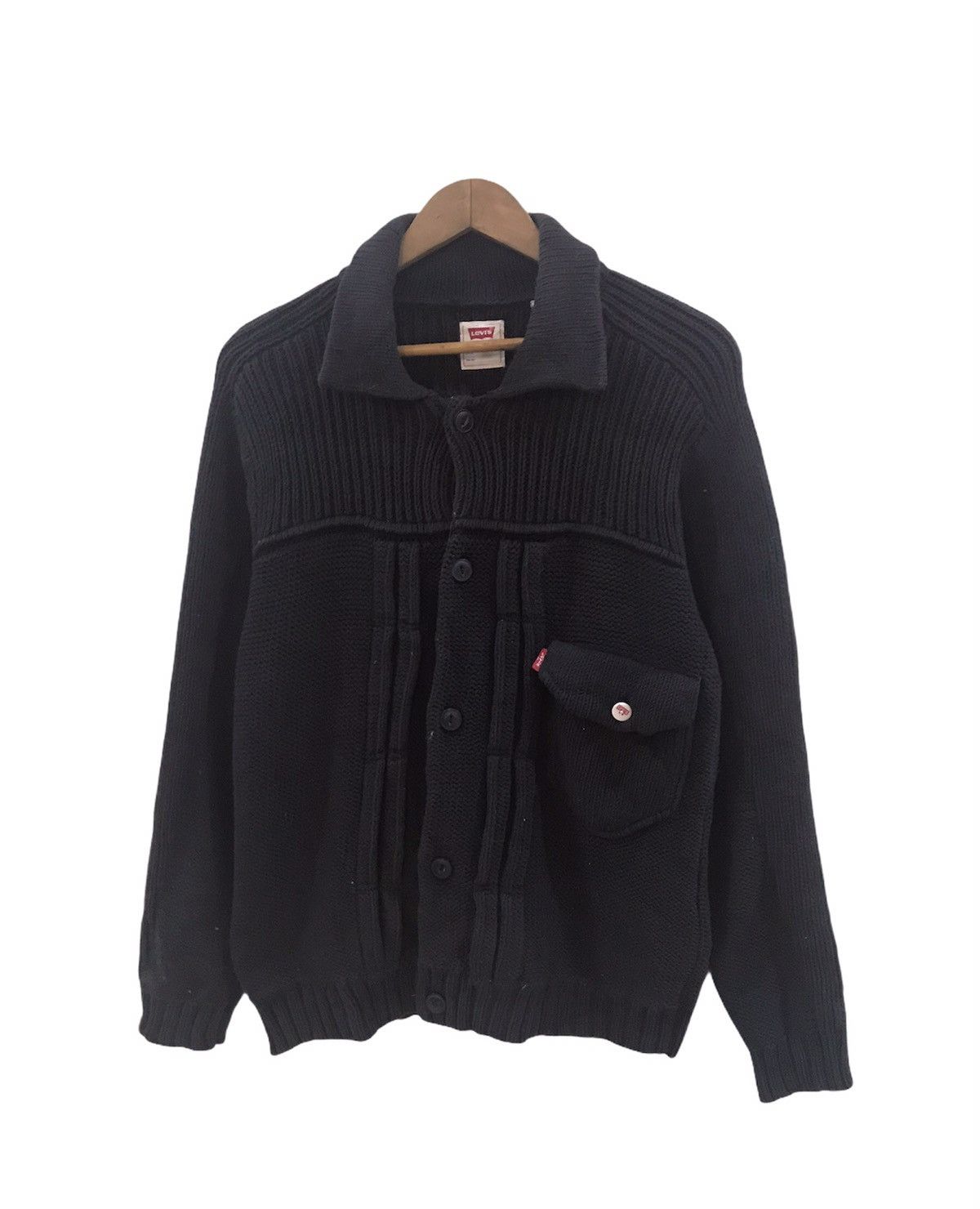 Levis knitwear button jacket