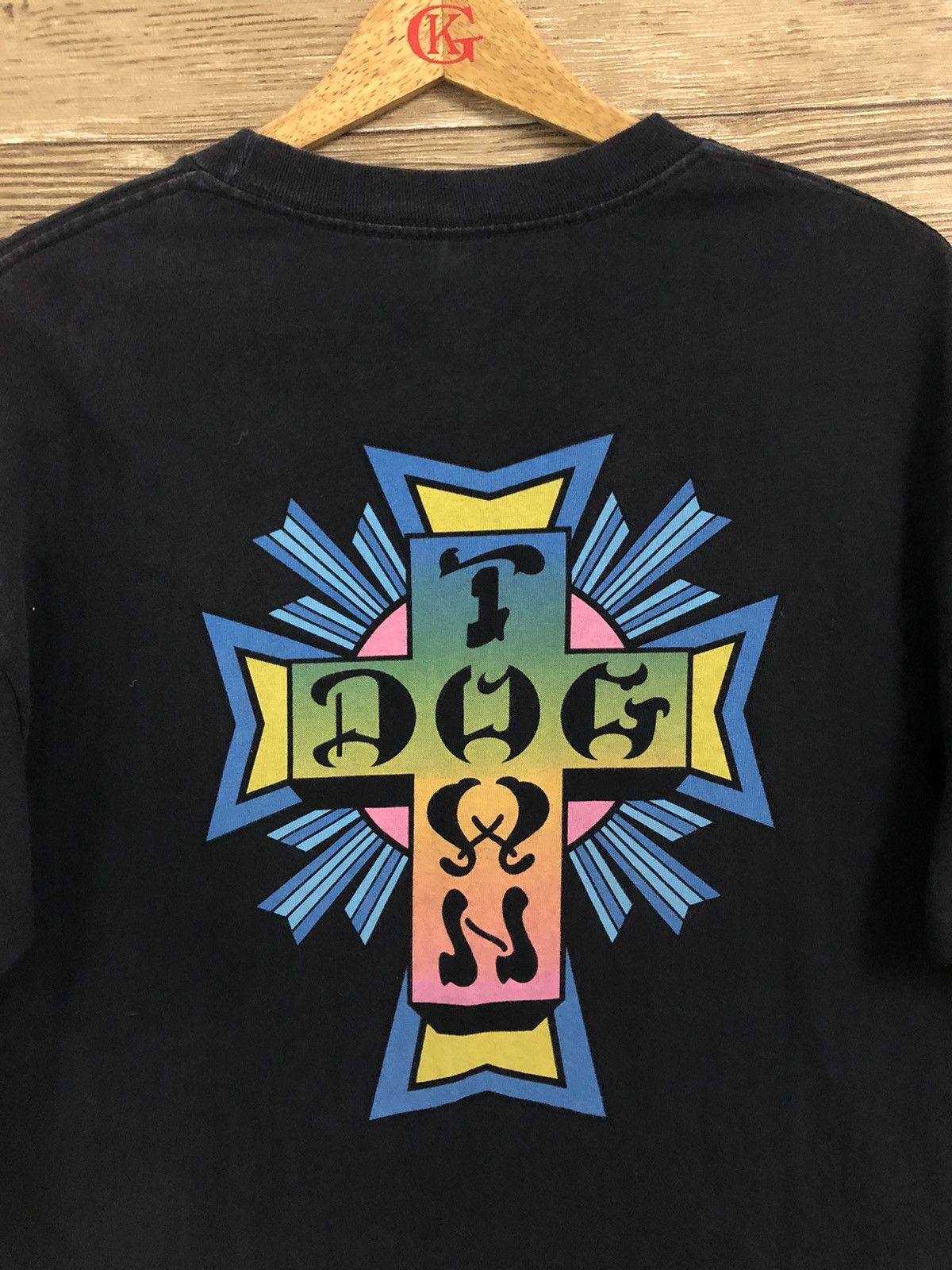 Vintage Dog Town Skateboard Tee L Powell Bronze Age Zorlac