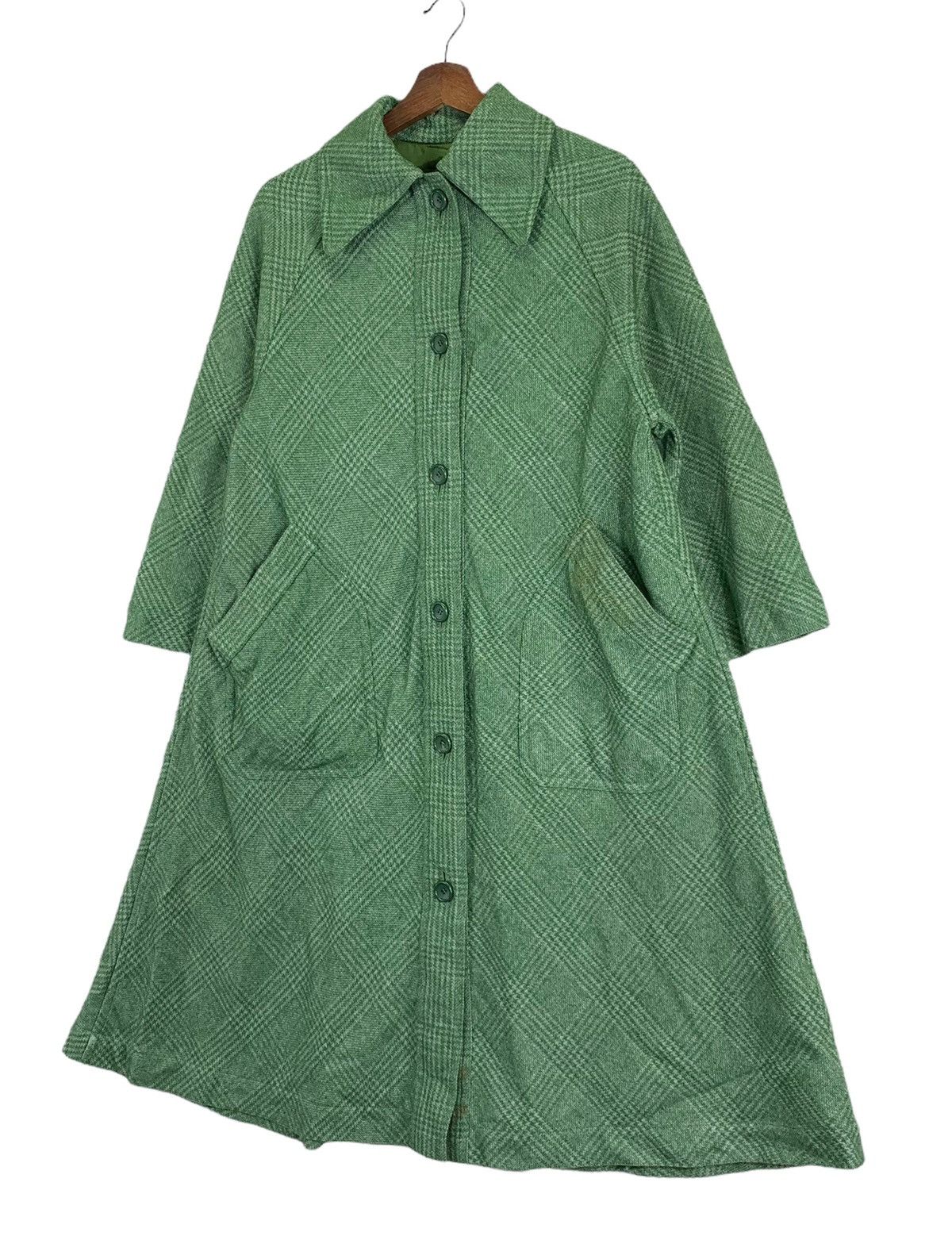 Christian Dior Monsieur × Designer × Vintage VINTAGE MISS DIOR WOOL LONG COAT Size M / US 6-8 / IT 42-44 - 2 Thumbnail