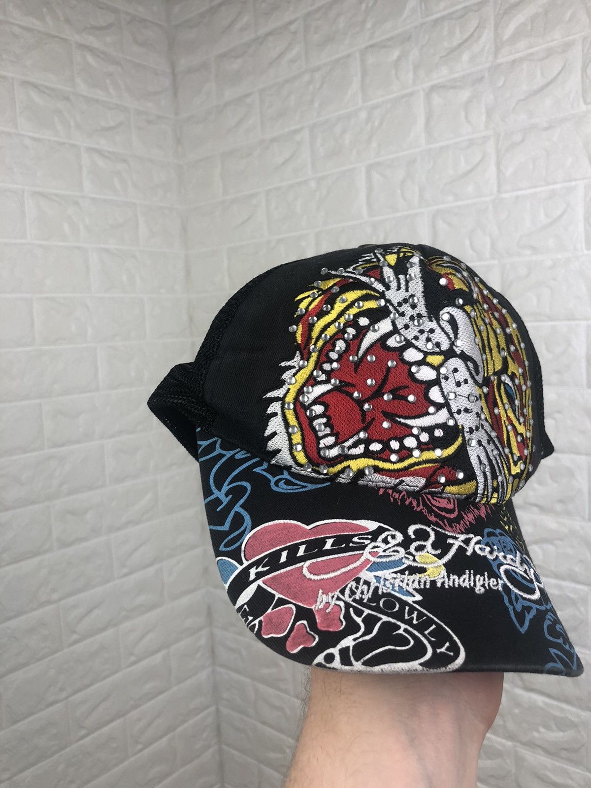 Christian Audigier × Ed Hardy Ed Hardy Hat Cap Size ONE SIZE - 3 Thumbnail