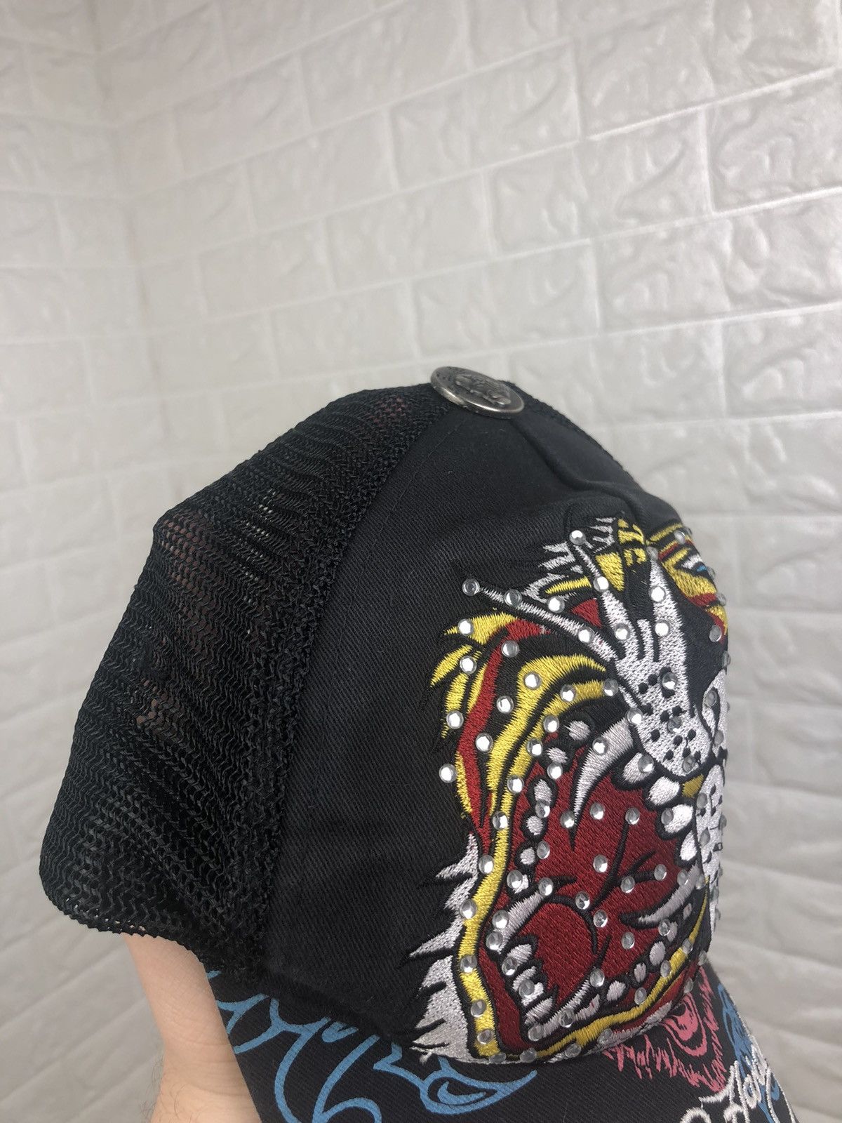 Christian Audigier × Ed Hardy Ed Hardy Hat Cap Size ONE SIZE - 4 Thumbnail