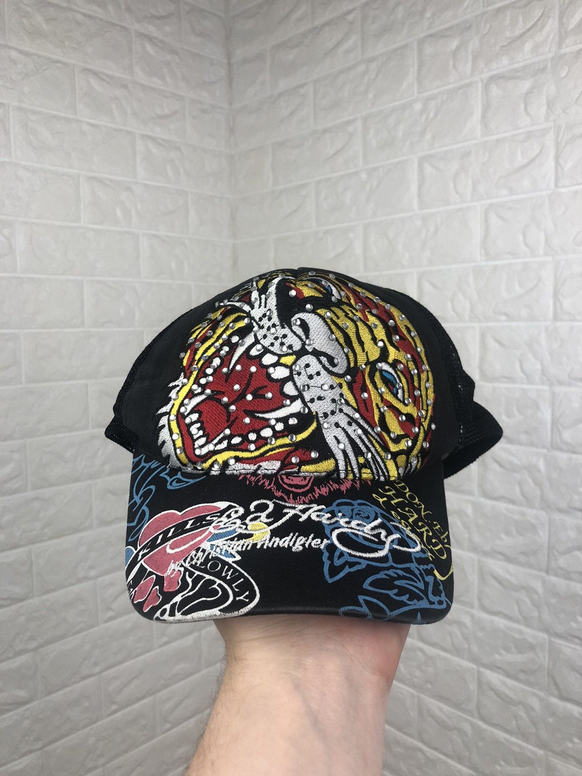 Christian Audigier × Ed Hardy Ed Hardy Hat Cap Size ONE SIZE - 1 Thumbnail