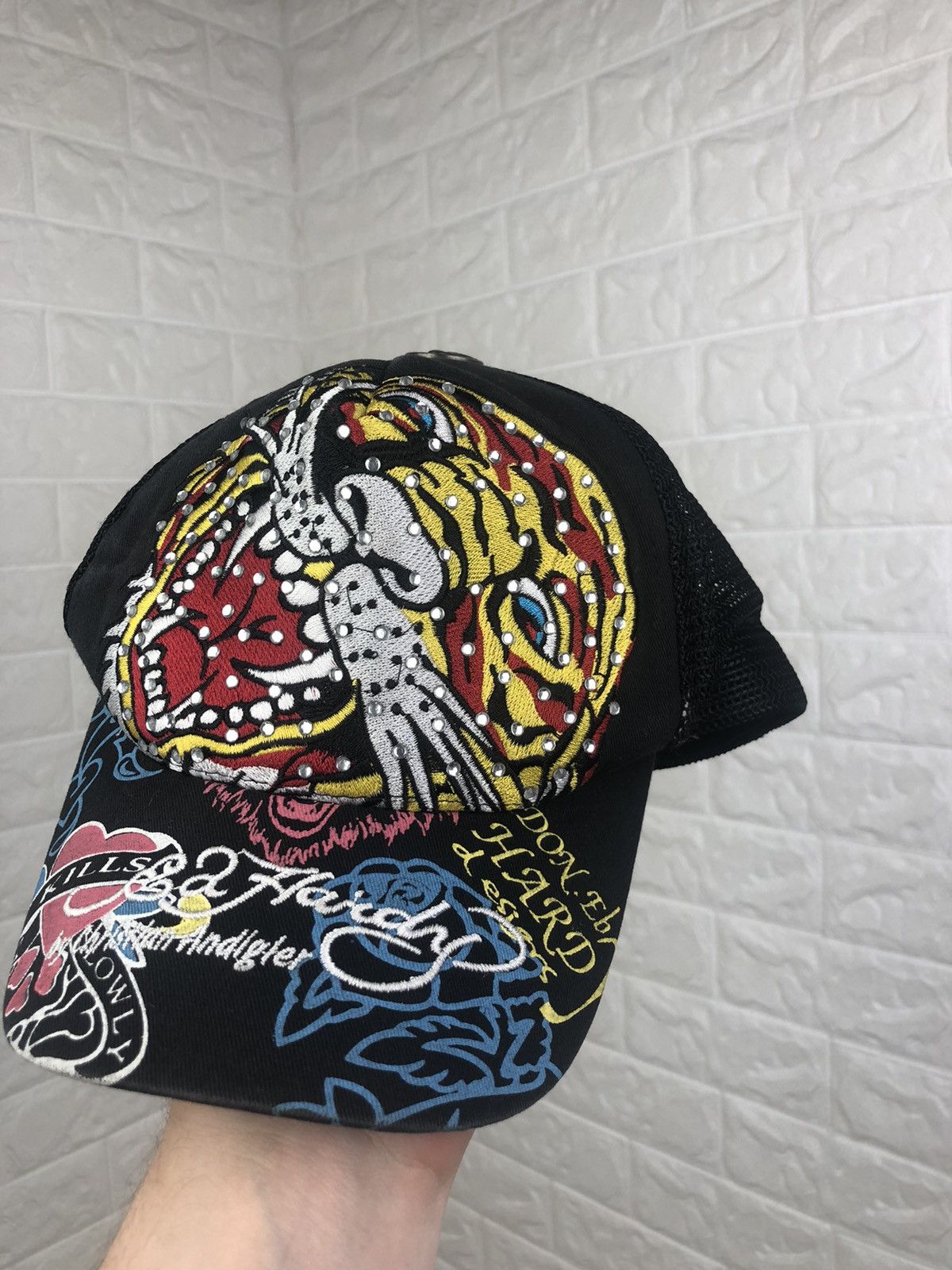 Christian Audigier × Ed Hardy Ed Hardy Hat Cap Size ONE SIZE - 2 Thumbnail