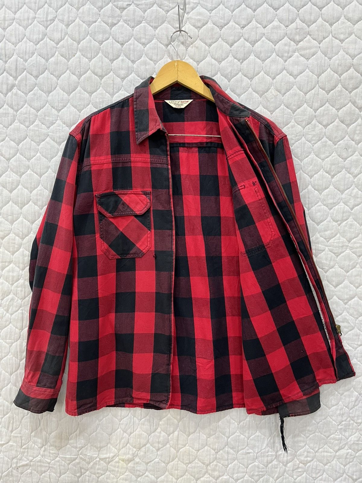 Levi's (Dd). LEVIS ZIPPER JACKET Size US M / EU 48-50 / 2 - 3 Thumbnail