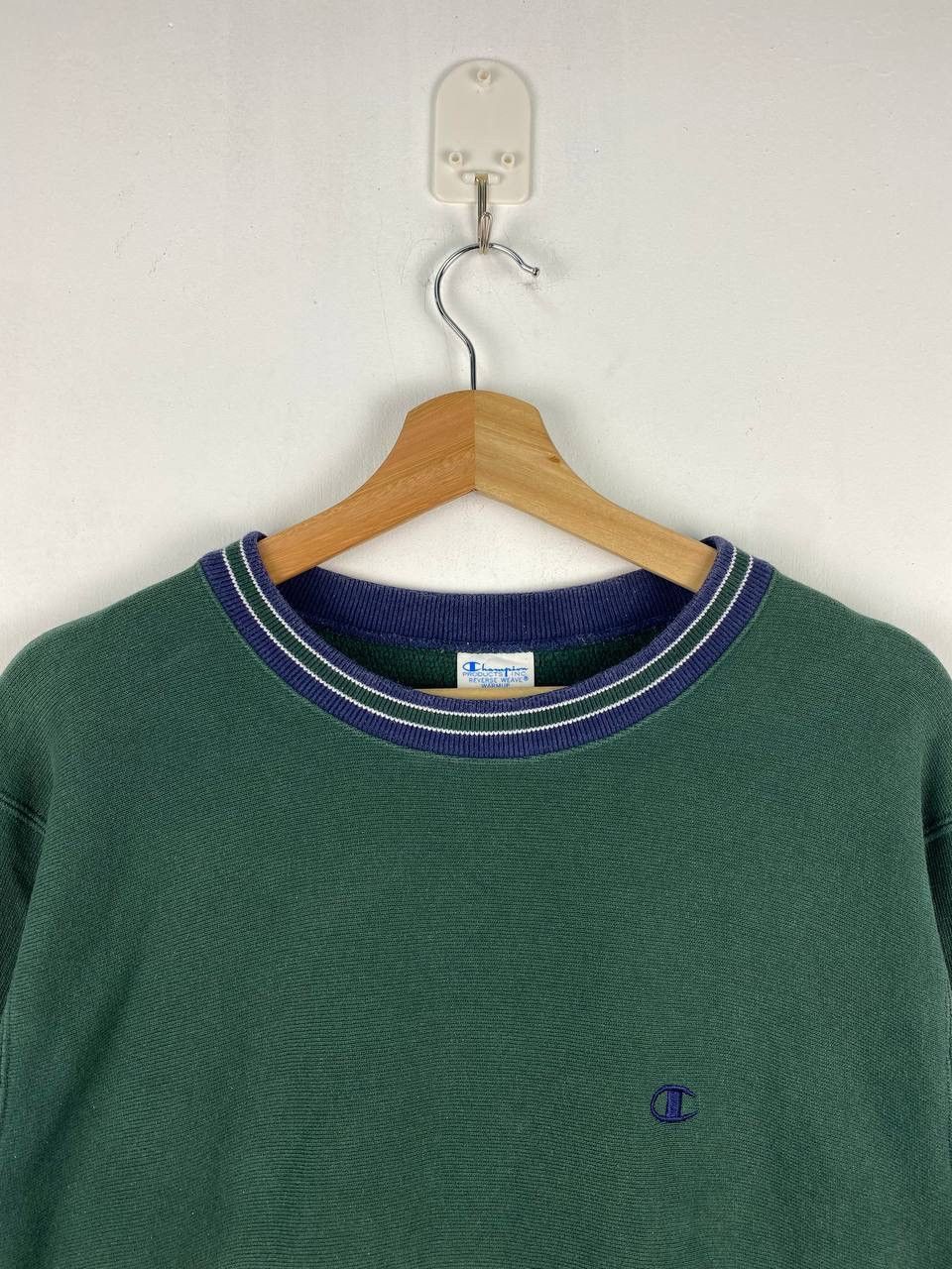 Champion × Vintage 90s vintage champion sweatshirt reverse weave Size US M / EU 48-50 / 2 - 2 Thumbnail