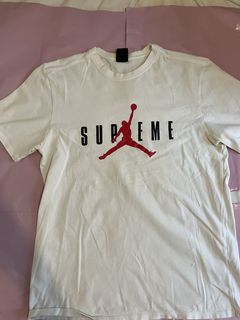 Supreme jordan best sale t shirt