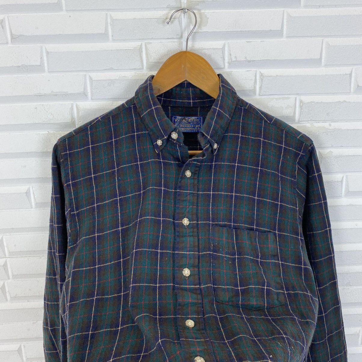 Flannel × Pendleton × Vintage VINTAGE PENDLETON WOOL FLANNEL MADE IN USA Size US S / EU 44-46 / 1 - 8 Thumbnail