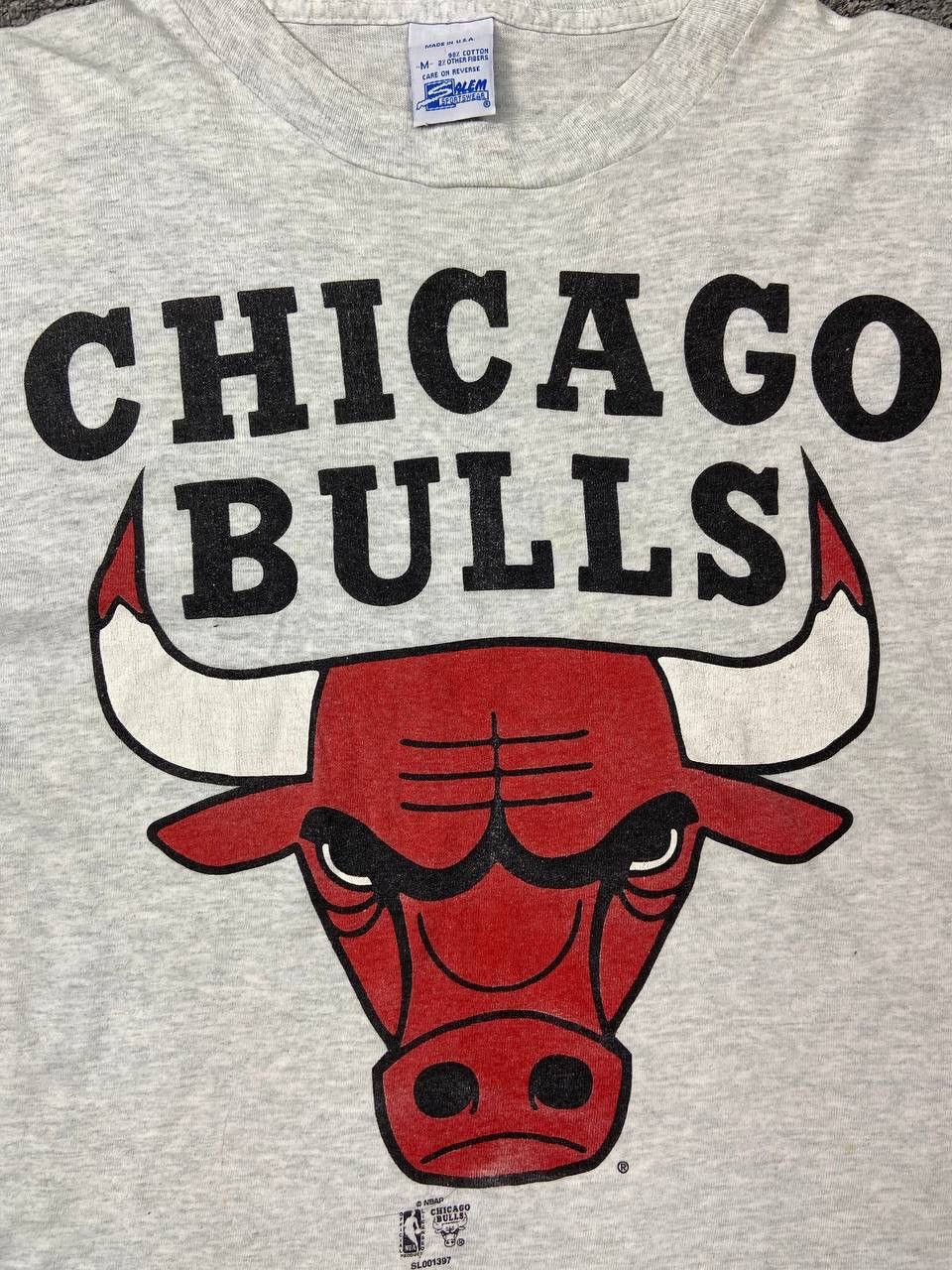 NBA Vintage 90s chicago bulls tshirt Size US M / EU 48-50 / 2 - 8 Thumbnail