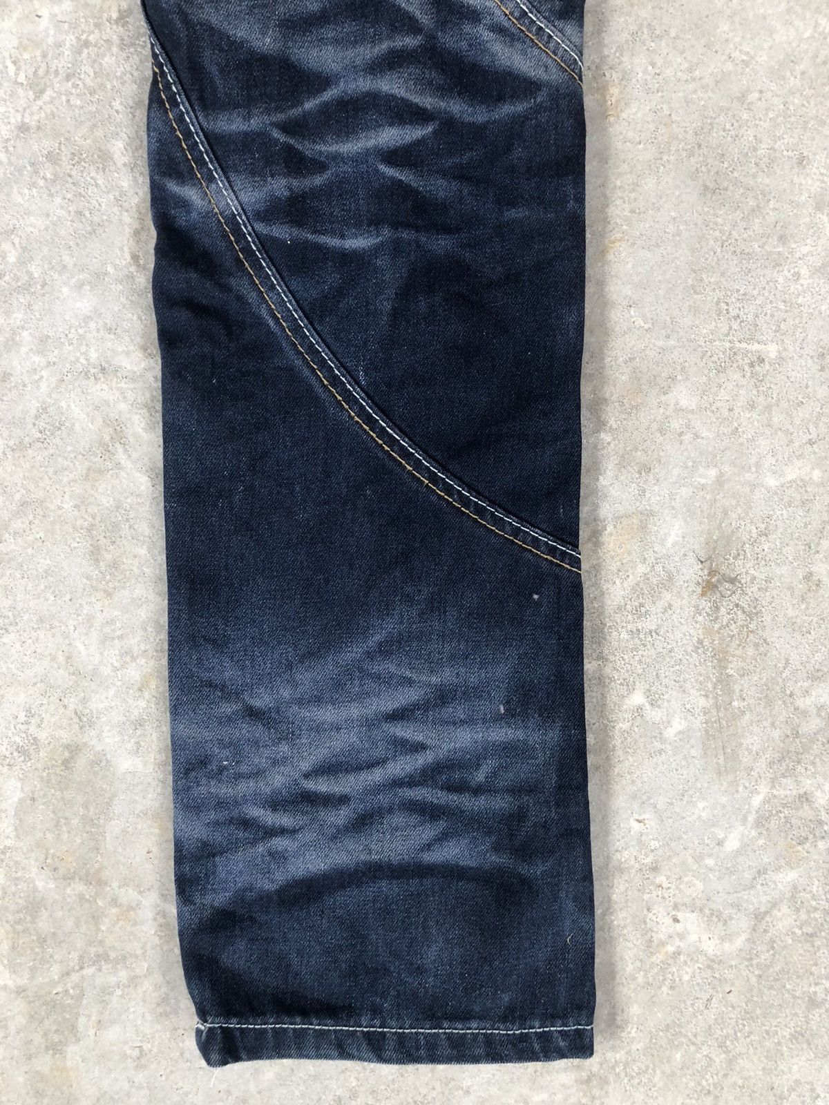Who Decides War JRag Double Waist Embroidered Denim Size US 31 - 11 Thumbnail