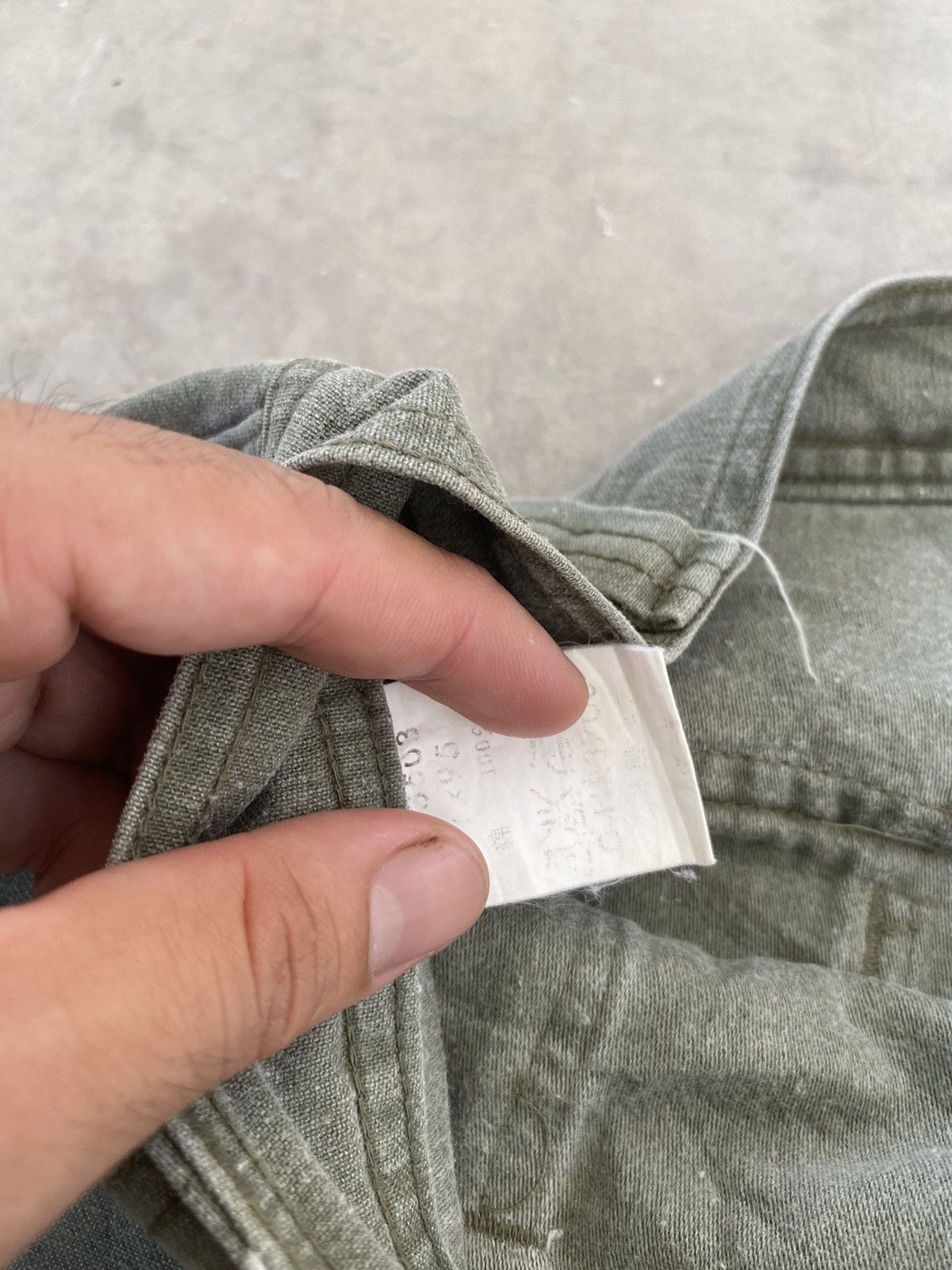Vintage Vintage Army Cargo Pants Size US 34 / EU 50 - 6 Thumbnail