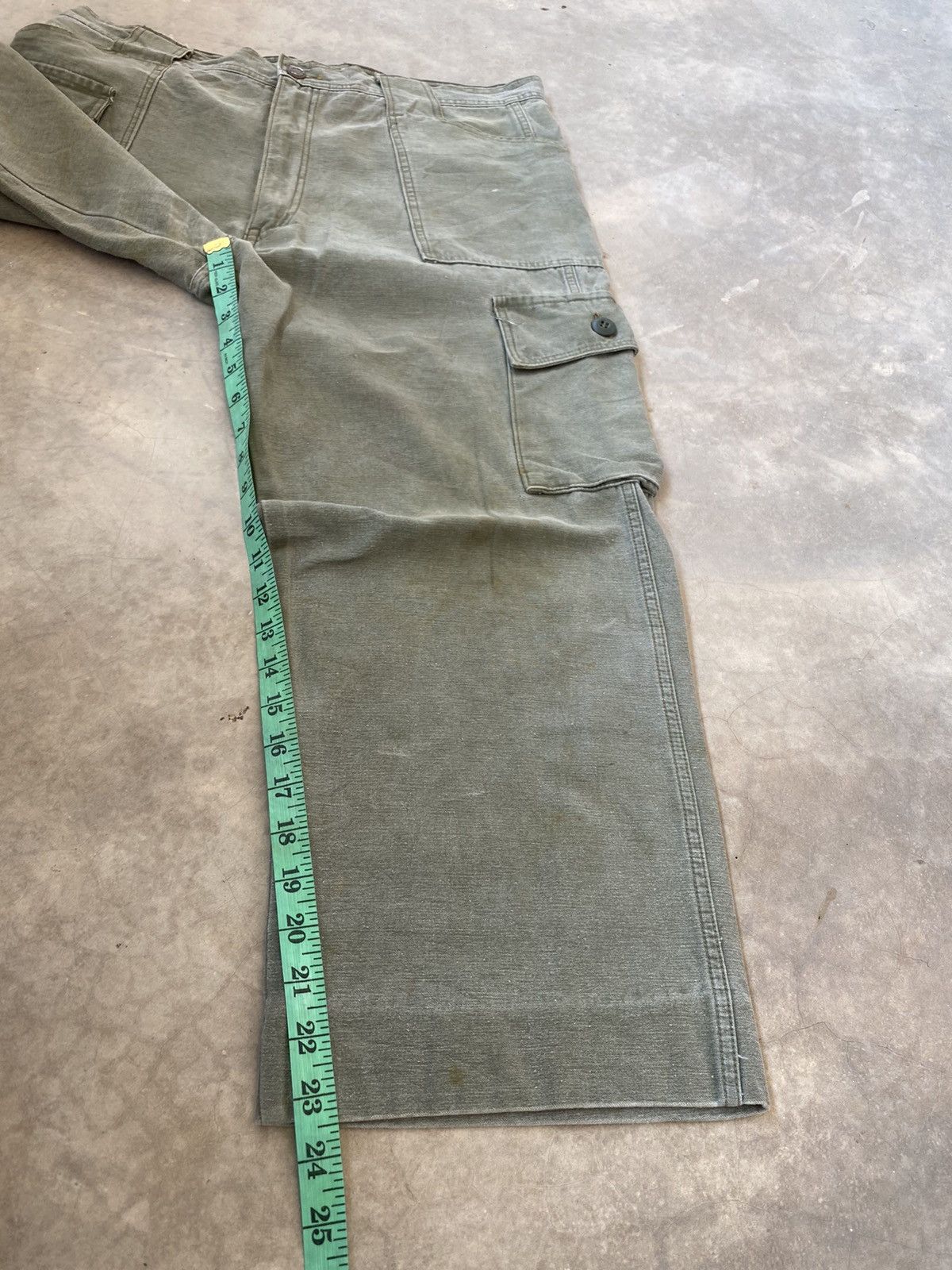 Vintage Vintage Army Cargo Pants Size US 34 / EU 50 - 8 Thumbnail