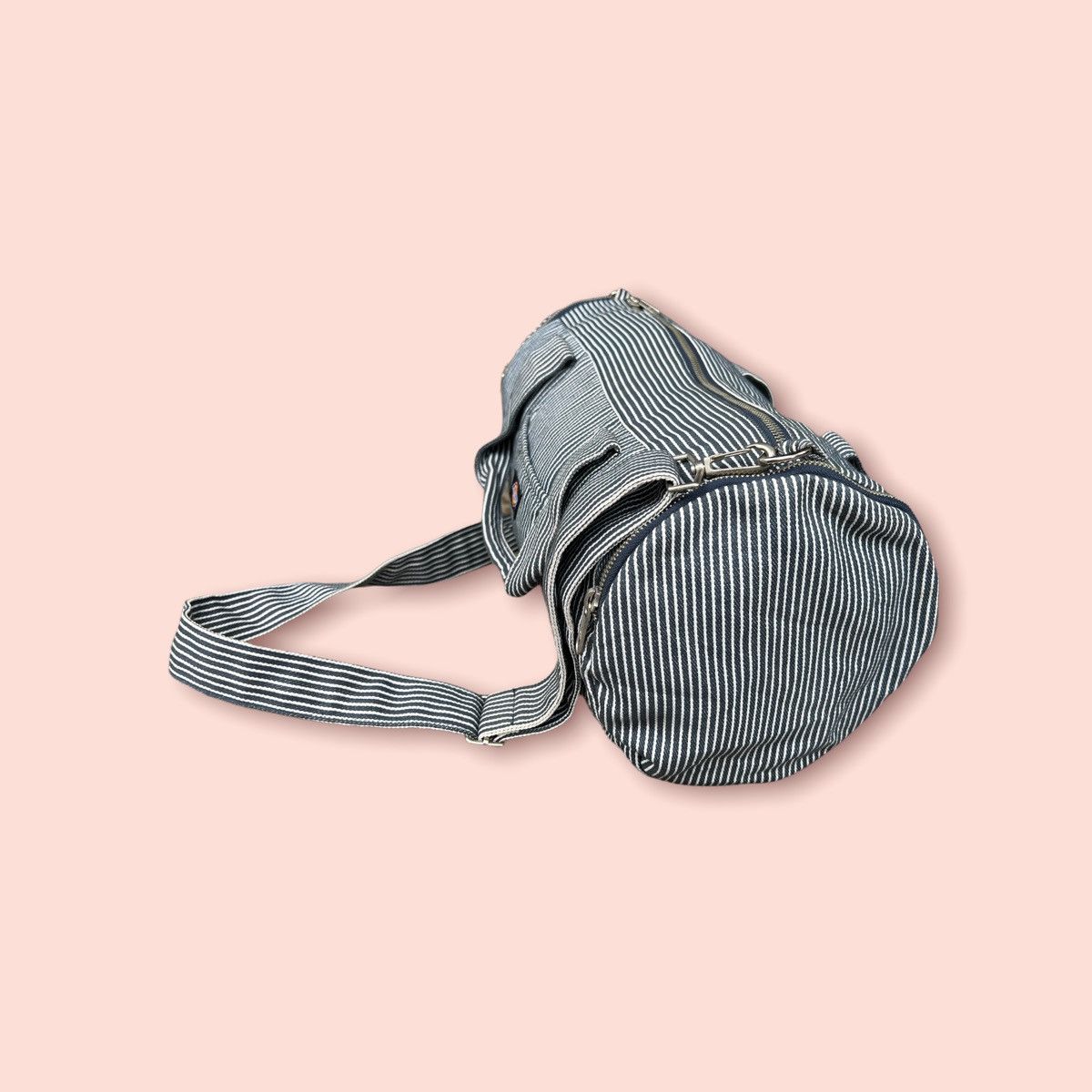 Dickies × Japanese Brand × Takeo Kikuchi DICKIES X TAKEO KIKUCHI HICKORY STRIPES DUFFLE BAG Size ONE SIZE - 8 Thumbnail