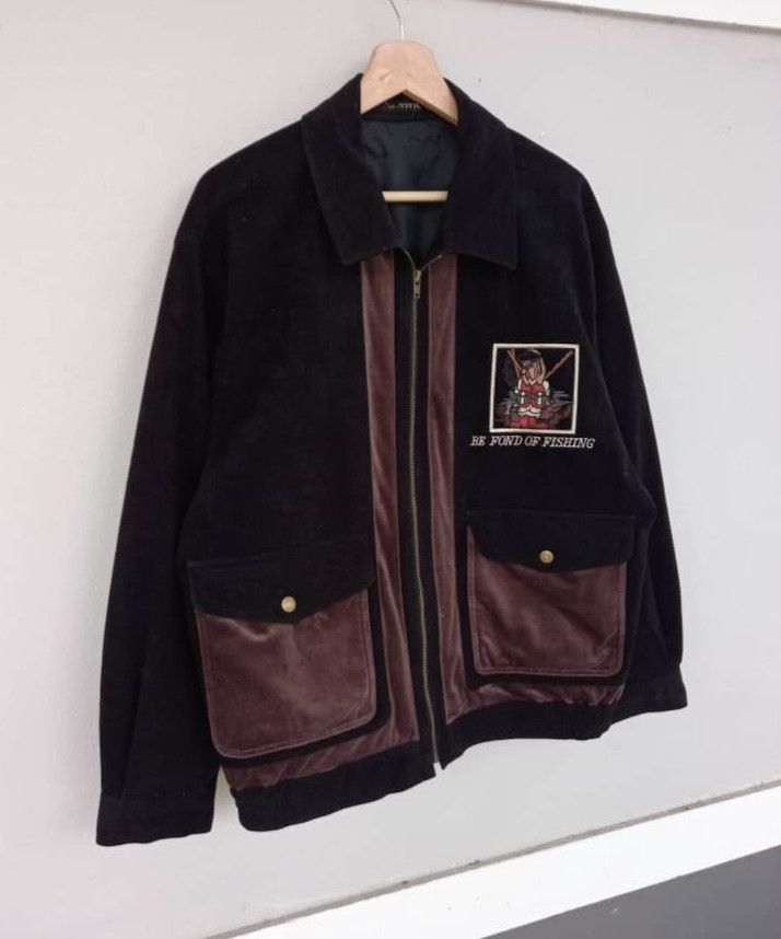 Japanese Brand × Vintage Japanese Brand Two Tone Velvet Jacket Size US M / EU 48-50 / 2 - 5 Thumbnail