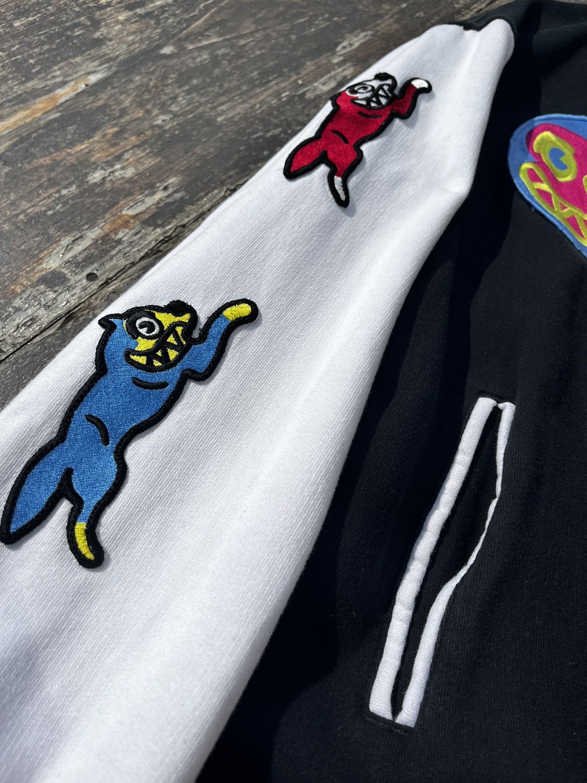 Billionaire Boys Club × Icecream BBC ice cream baseball/varsity jacket, Running Dogs, Pharell Size US L / EU 52-54 / 3 - 8 Thumbnail