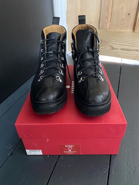 grenson black boots