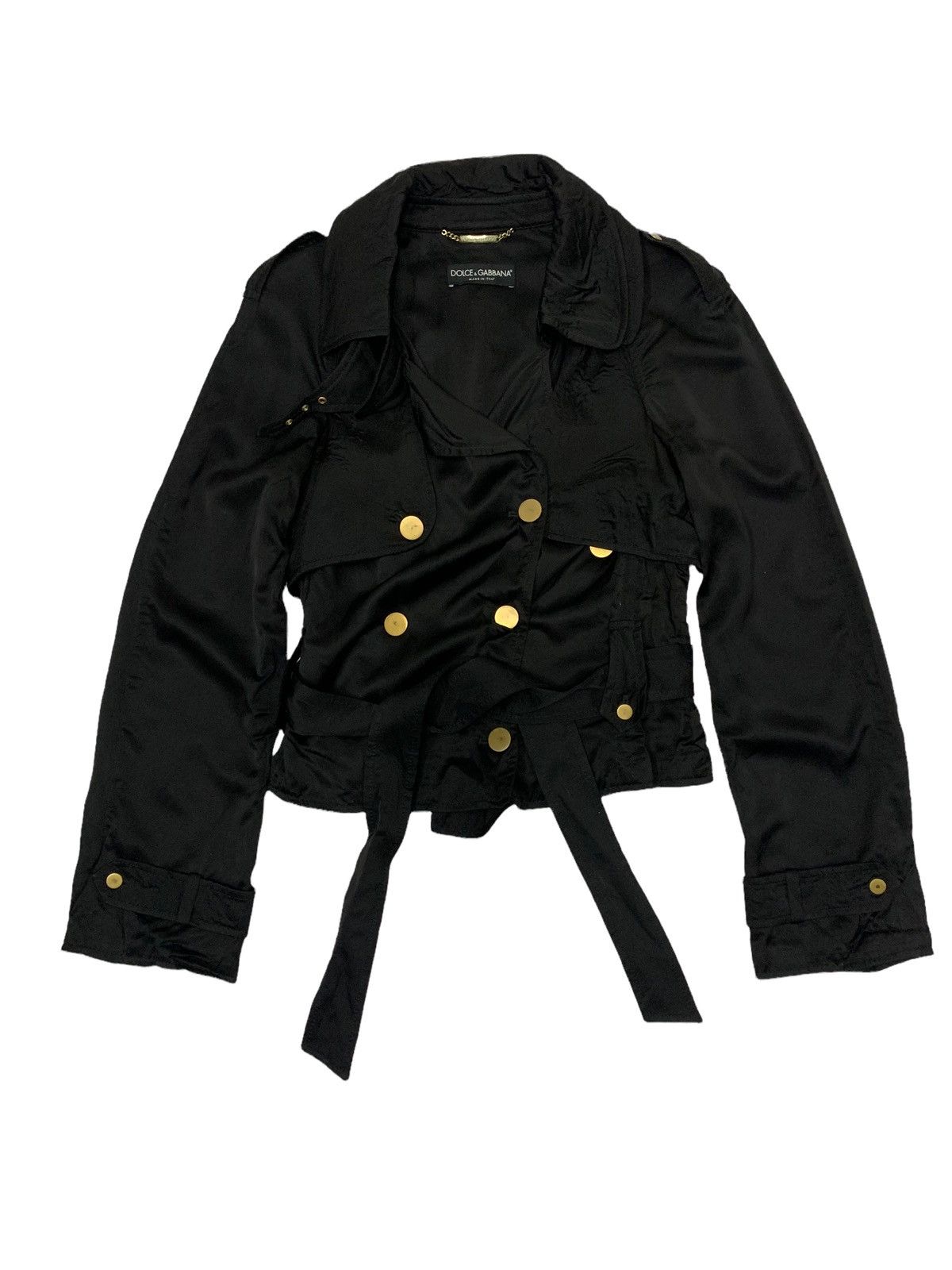 🔥D&G POLYSTER DOUBLE BREAST JACKET