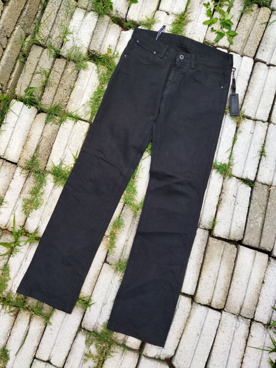 Neil Barrett Black Barrett by Neil Barrett Black Jeans Size US 30 / EU 46 - 2 Thumbnail