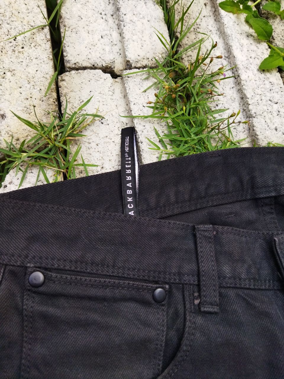 Neil Barrett Black Barrett by Neil Barrett Black Jeans Size US 30 / EU 46 - 4 Thumbnail