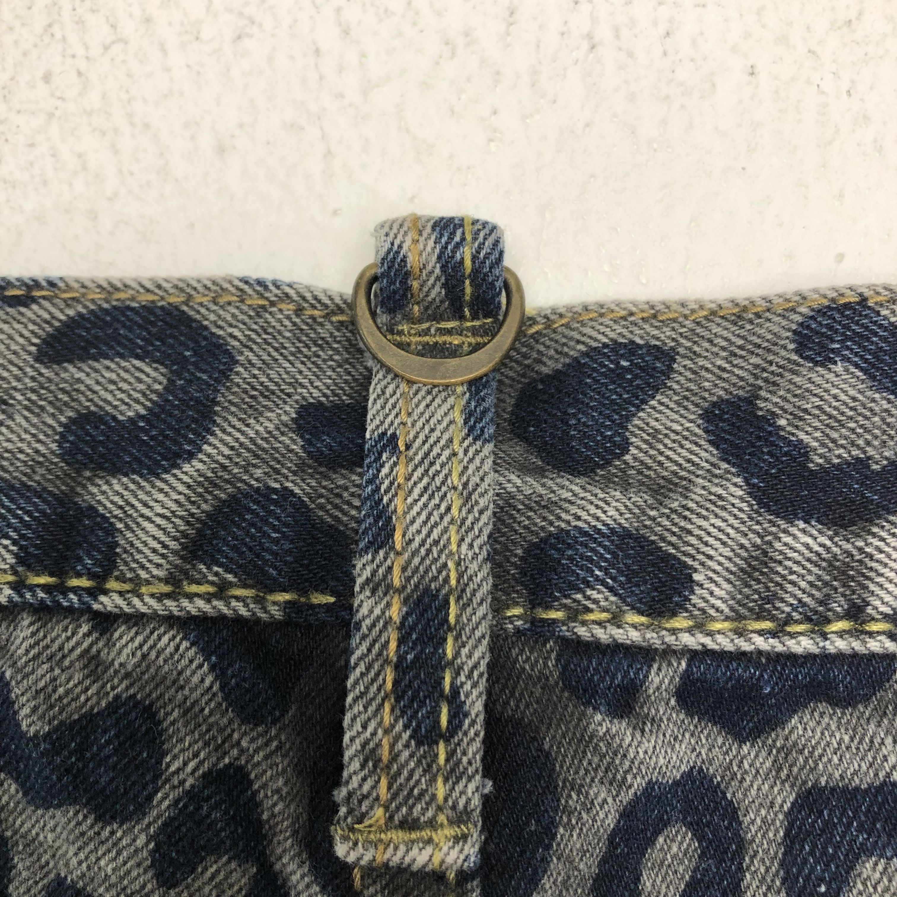 Designer × Japanese Brand × Vintage Co & lu Like Hysteric Glamour Style Leopard Denim Pants Size US 31 - 12 Thumbnail
