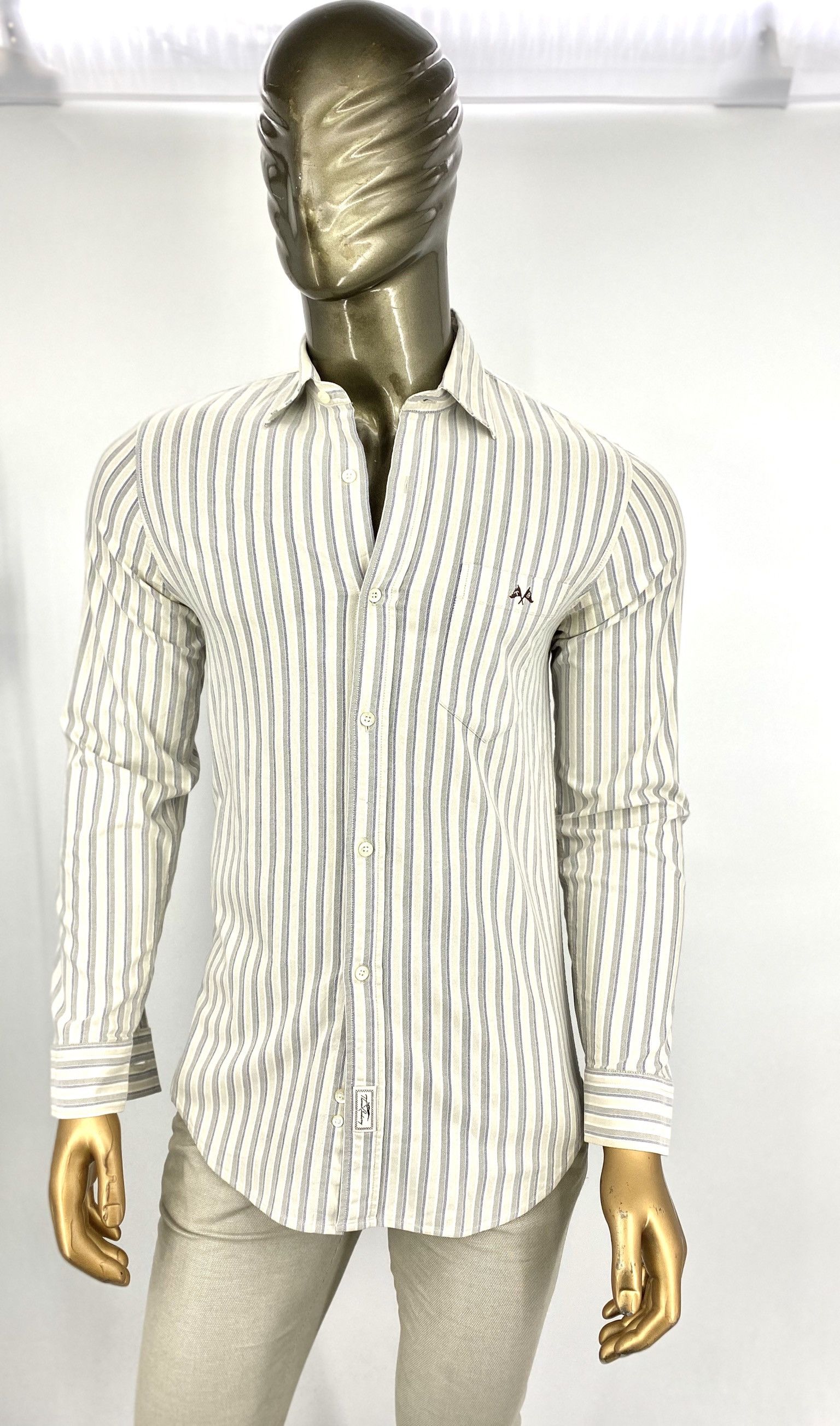 Burberry 🔥 Tb Burberry shirt striped long sleeve S Size US S / EU 44-46 / 1 - 2 Thumbnail