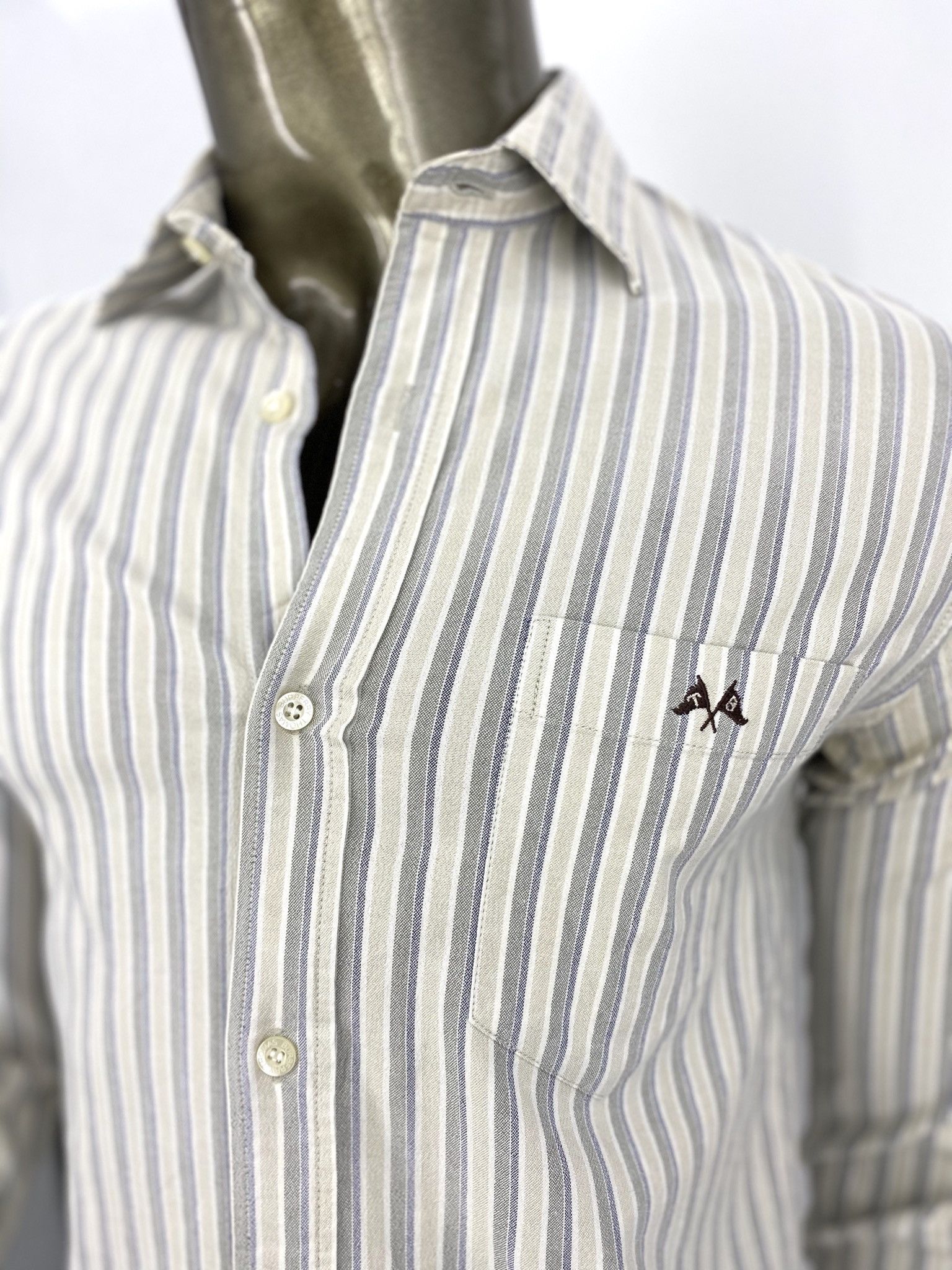 Burberry 🔥 Tb Burberry shirt striped long sleeve S Size US S / EU 44-46 / 1 - 4 Thumbnail