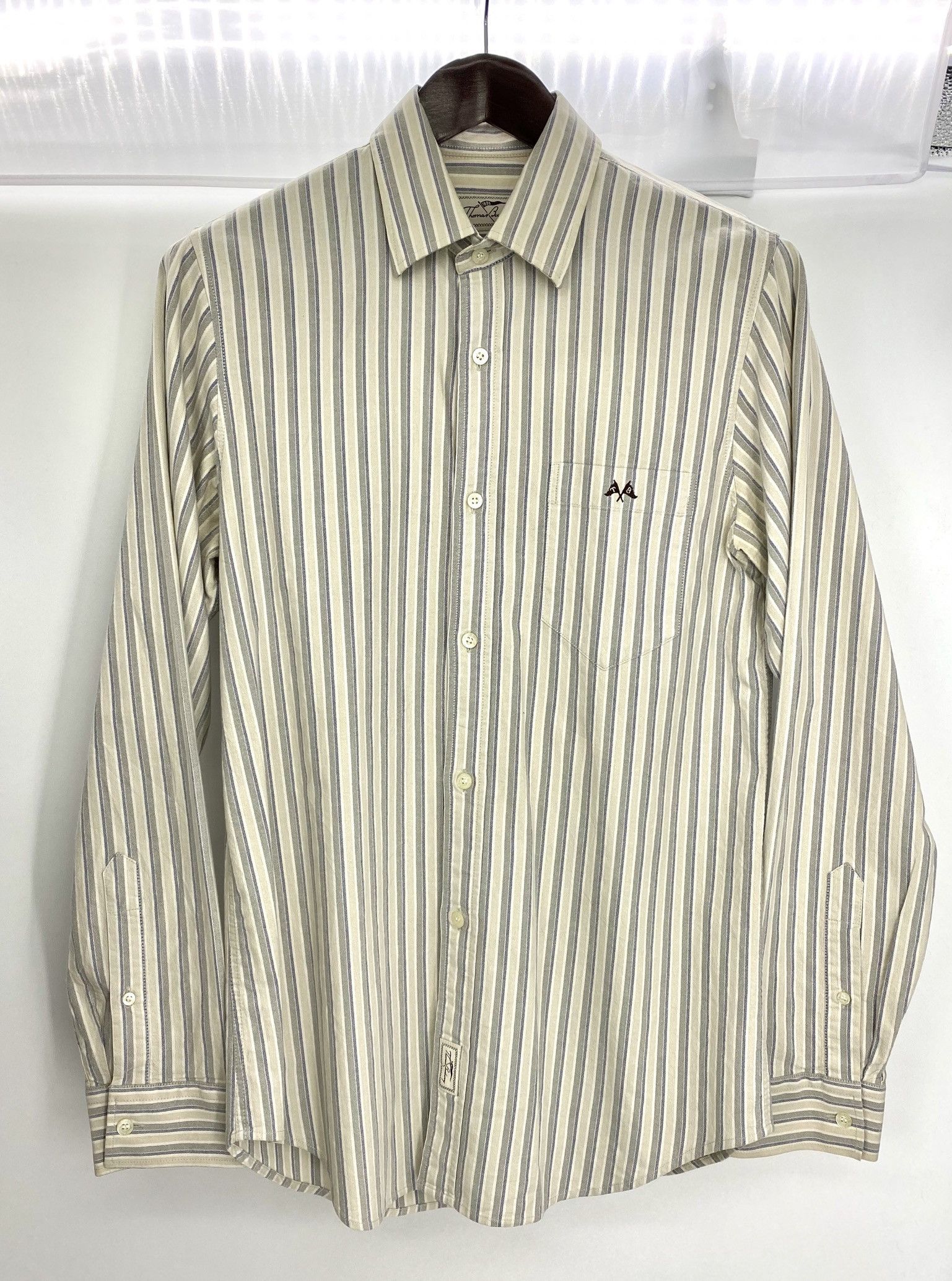 Burberry 🔥 Tb Burberry shirt striped long sleeve S Size US S / EU 44-46 / 1 - 6 Thumbnail
