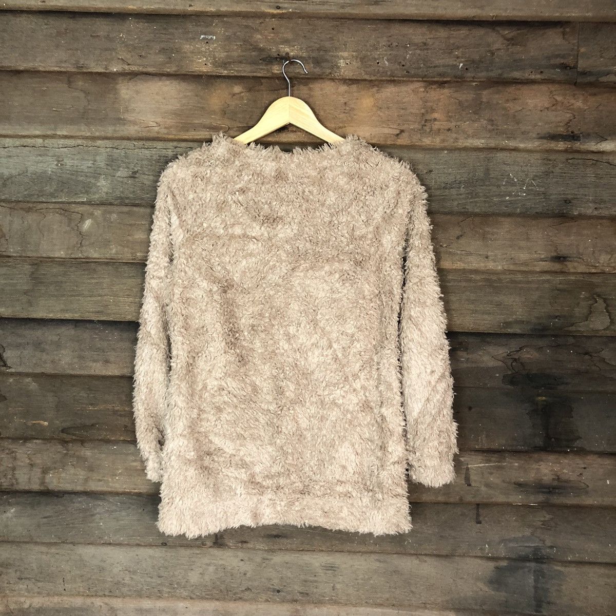 Homespun Knitwear × Japanese Brand Image Brown Shag Shaggy Fur Mohair Knitwear #7039 Size S / US 4 / IT 40 - 8 Thumbnail