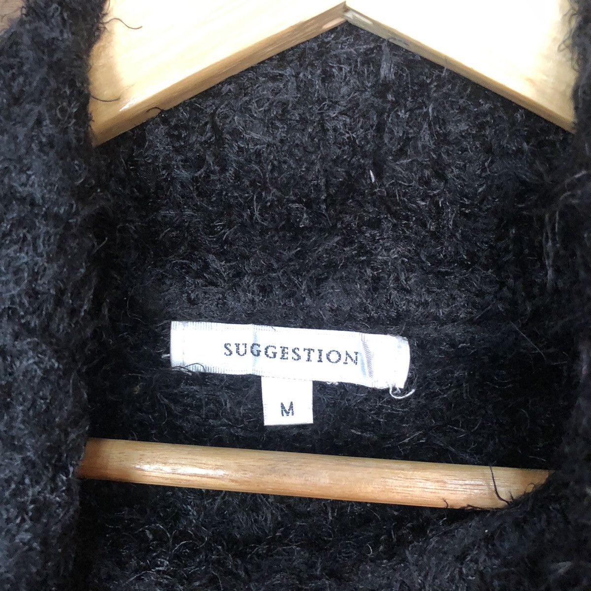 Homespun Knitwear × Japanese Brand × OVER THE STRiPES Suggestion Shag Shaggy Fur Mohair Knitwear #7037 Size M / US 6-8 / IT 42-44 - 8 Thumbnail