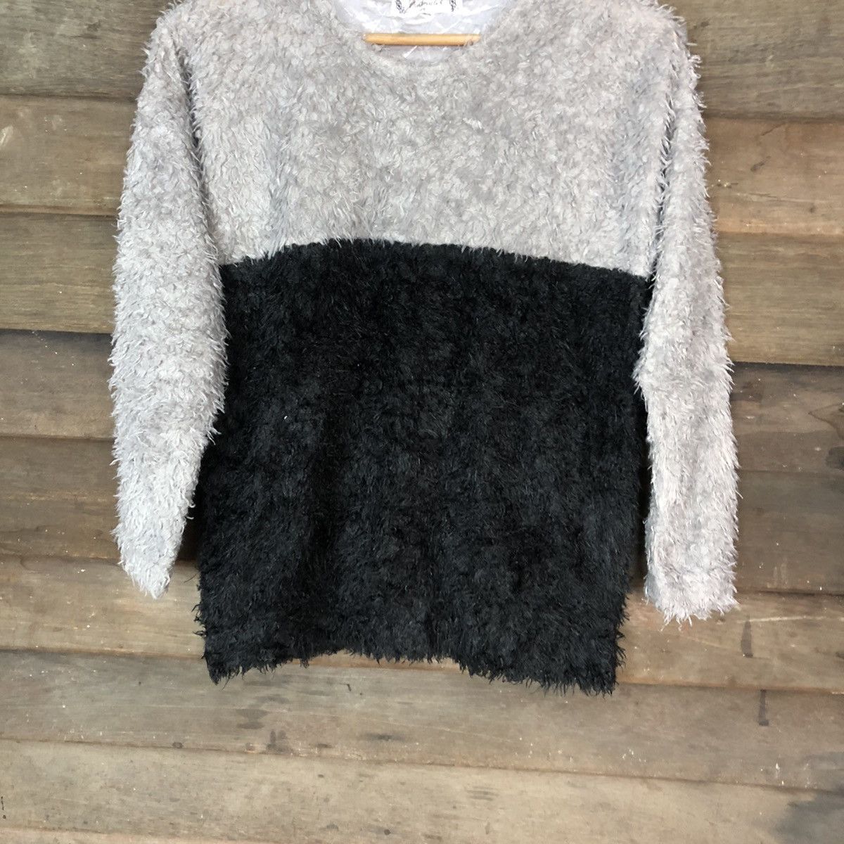 Homespun Knitwear × Japanese Brand Ventriolet Shag Shaggy Fur Mohair Knitwear #7034 Size S / US 4 / IT 40 - 3 Thumbnail