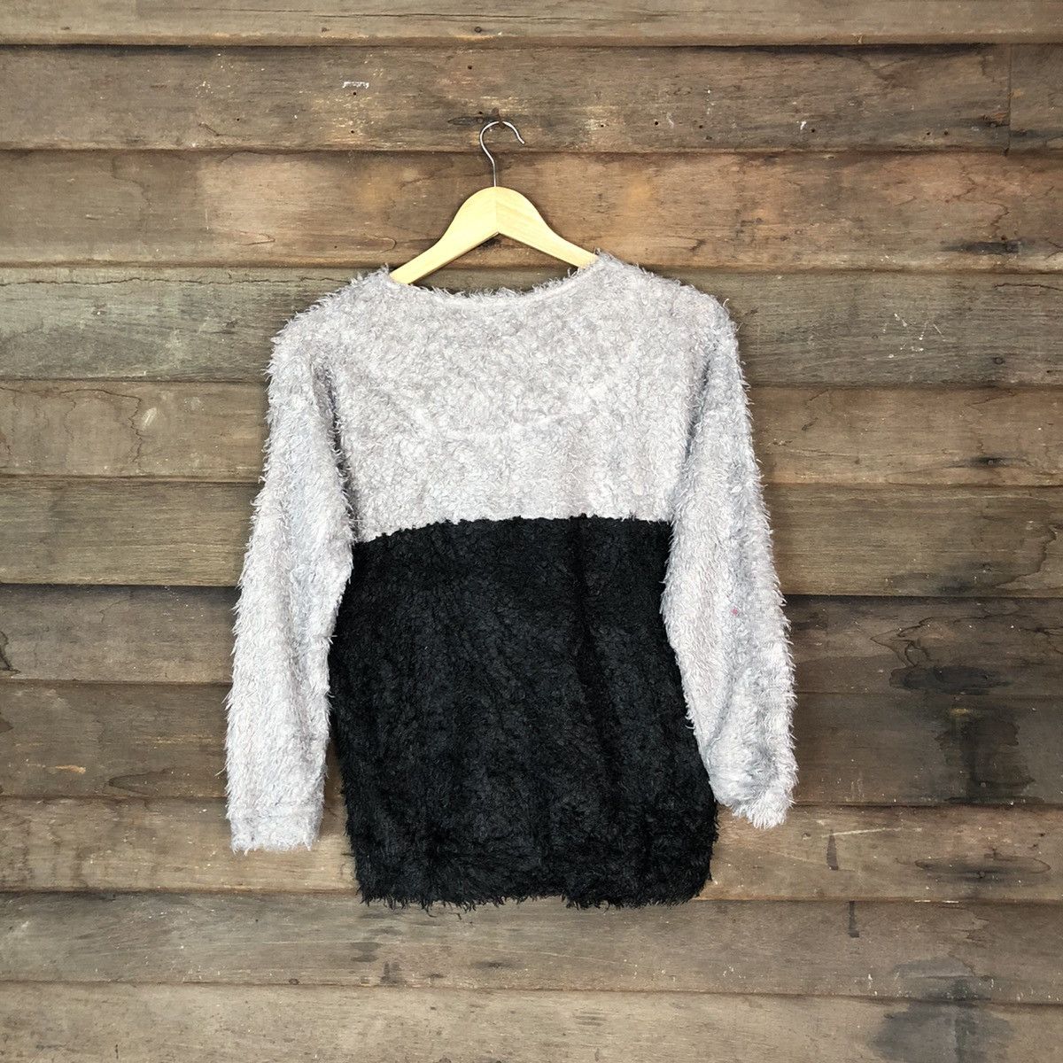 Homespun Knitwear × Japanese Brand Ventriolet Shag Shaggy Fur Mohair Knitwear #7034 Size S / US 4 / IT 40 - 10 Thumbnail