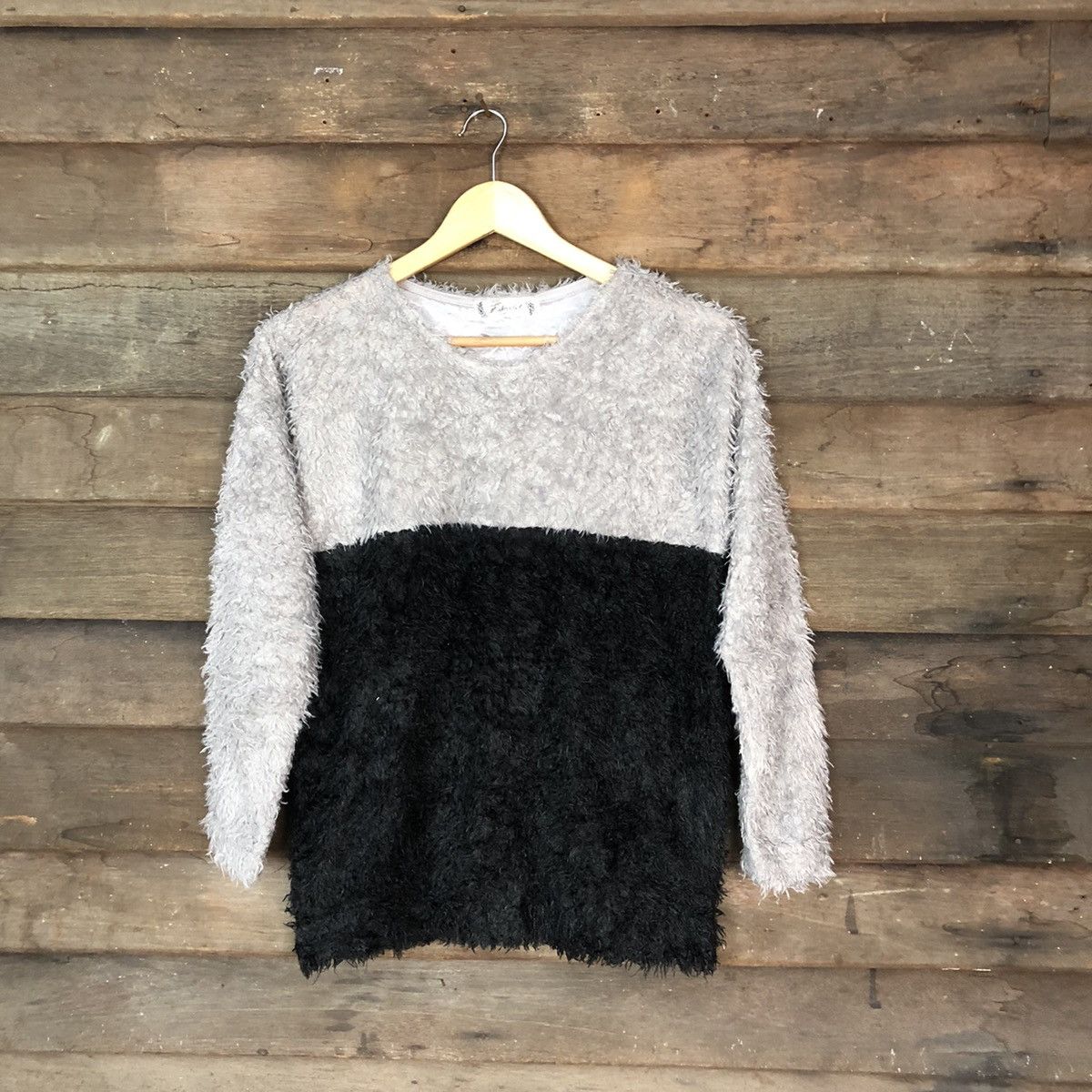 Homespun Knitwear × Japanese Brand Ventriolet Shag Shaggy Fur Mohair Knitwear #7034 Size S / US 4 / IT 40 - 1 Thumbnail