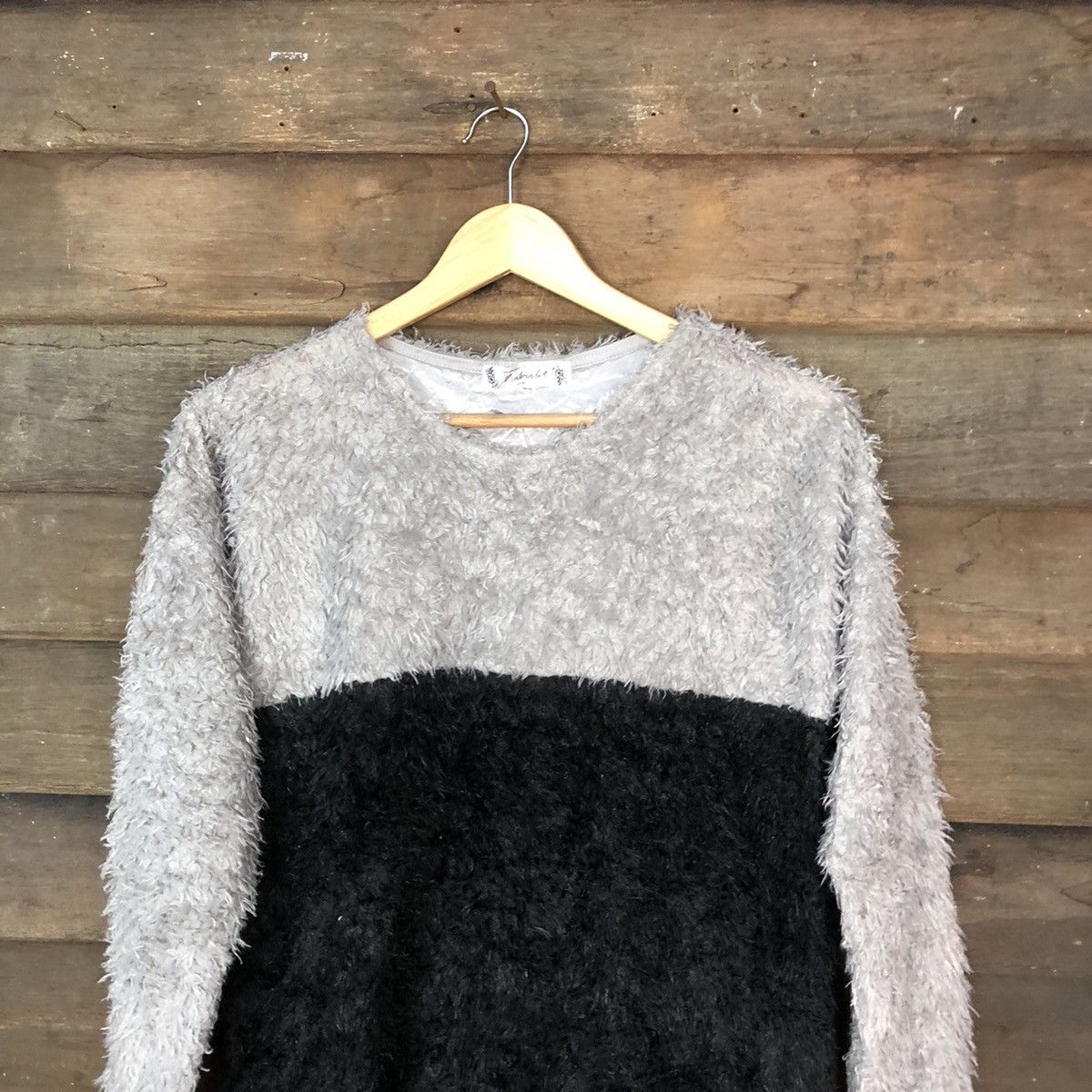 Homespun Knitwear × Japanese Brand Ventriolet Shag Shaggy Fur Mohair Knitwear #7034 Size S / US 4 / IT 40 - 2 Thumbnail