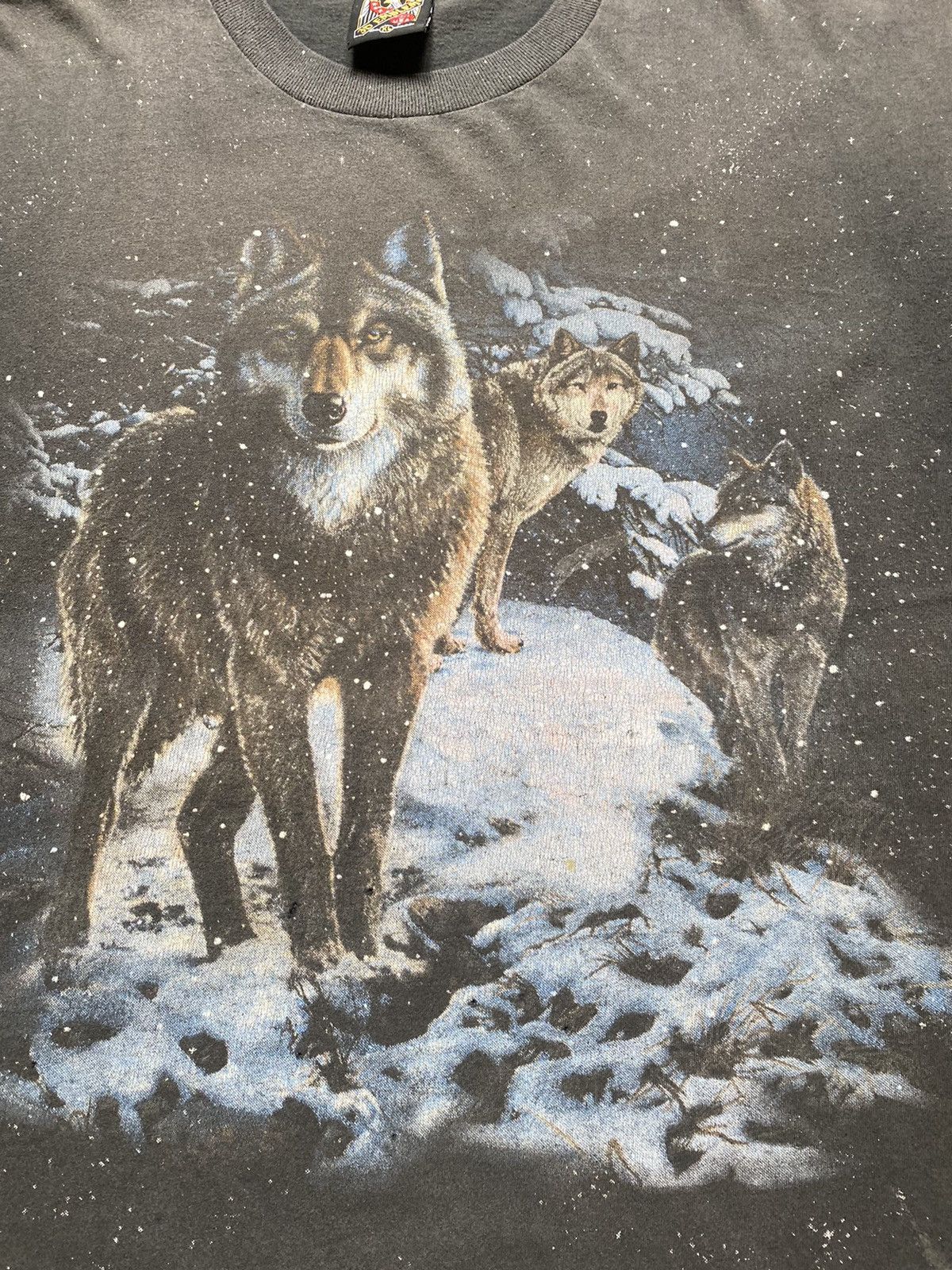 Harley Davidson Vintage Harley Davidson 3D Emblem Wolf T Shirt Biker Tee Size US XL / EU 56 / 4 - 3 Thumbnail