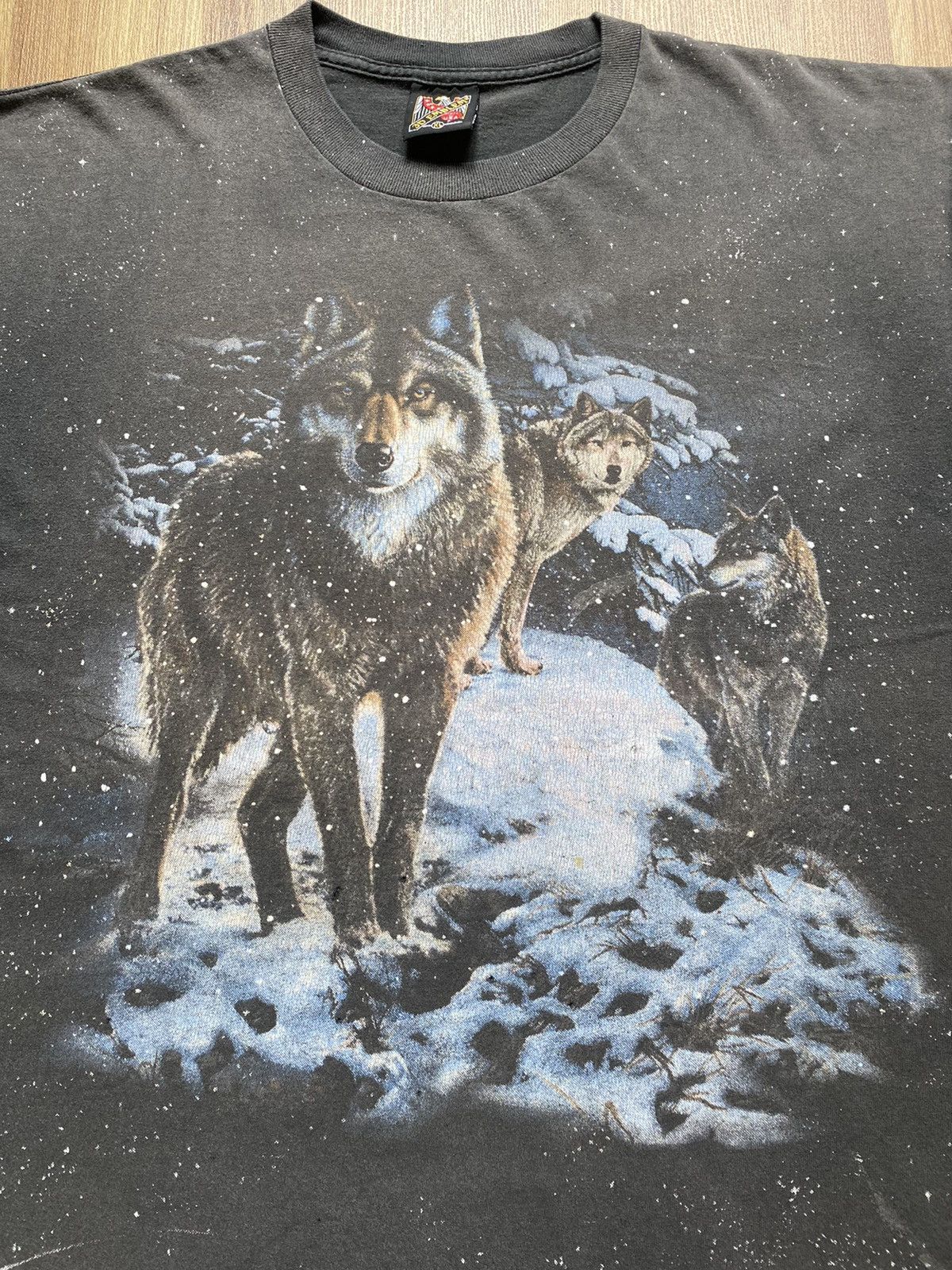 Harley Davidson Vintage Harley Davidson 3D Emblem Wolf T Shirt Biker Tee Size US XL / EU 56 / 4 - 2 Thumbnail