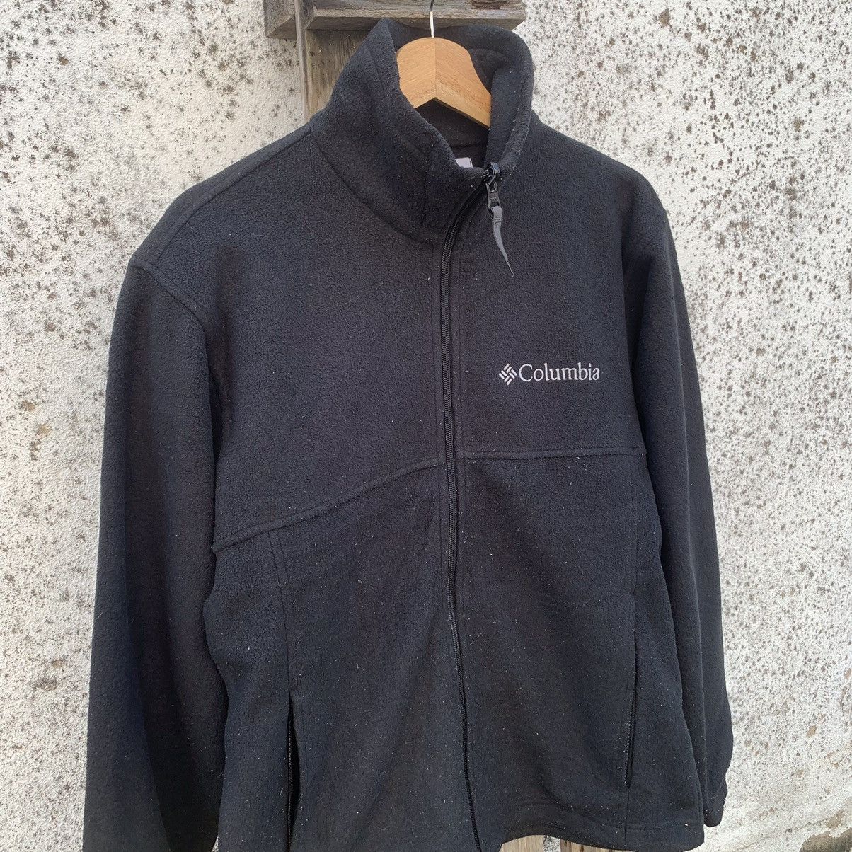 Columbia × Vintage Columbia Zip Ups Fleece Black Sweater Jacket Size US M / EU 48-50 / 2 - 2 Thumbnail