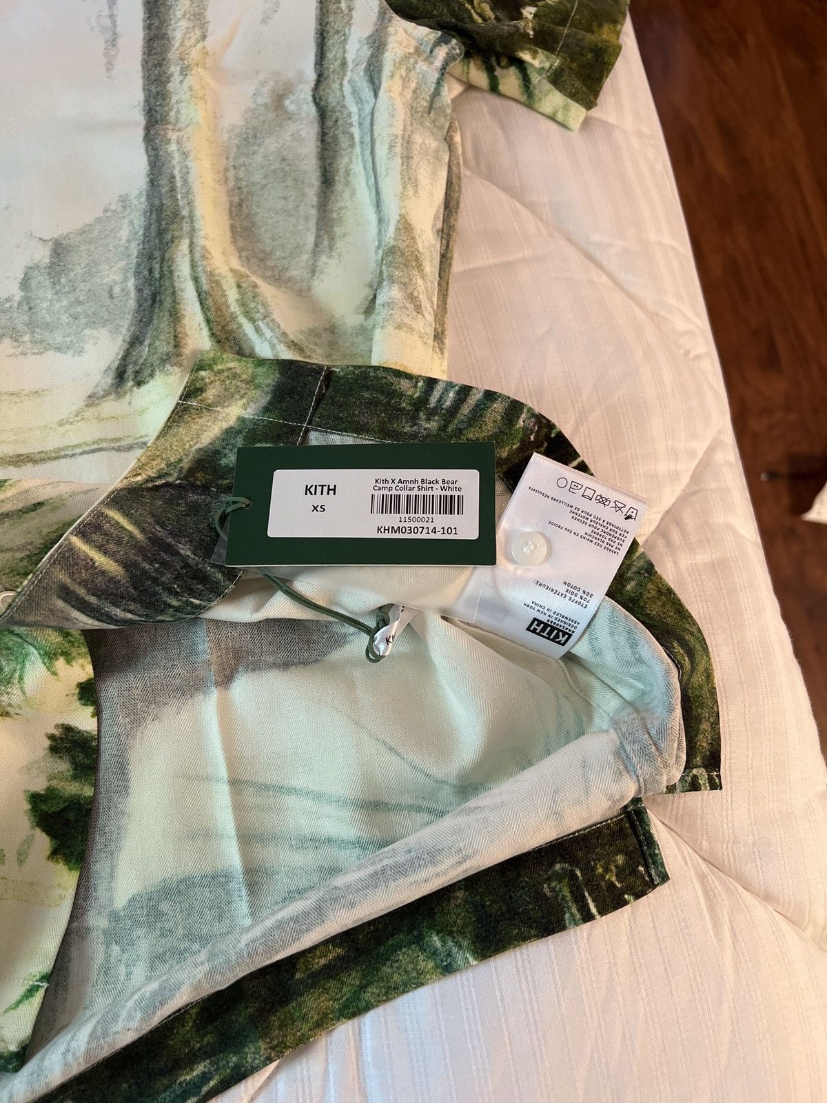 Kith Kith for AMNH Black Bear Camp Collar Shirt | Grailed