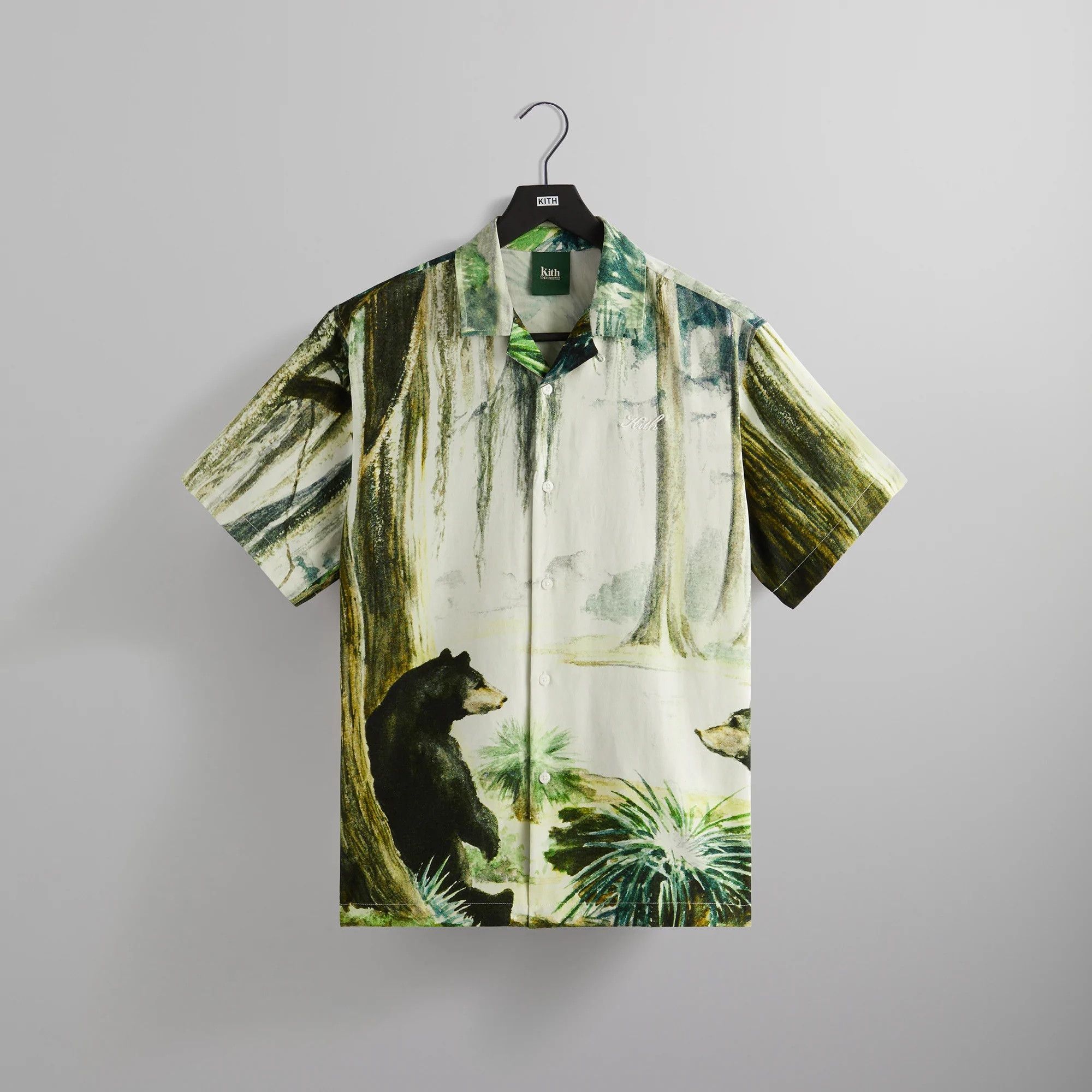 Kith Kith for AMNH Black Bear Camp Collar Shirt | Grailed