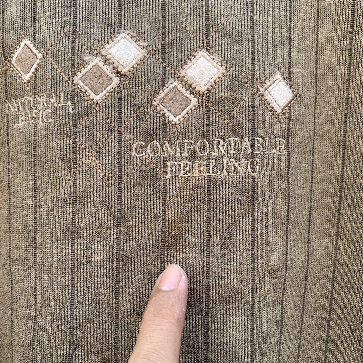 Japanese Brand × Vintage Vintage KENGROVE HOMME Japan Spell Out Faded Sweater Size US L / EU 52-54 / 3 - 4 Thumbnail